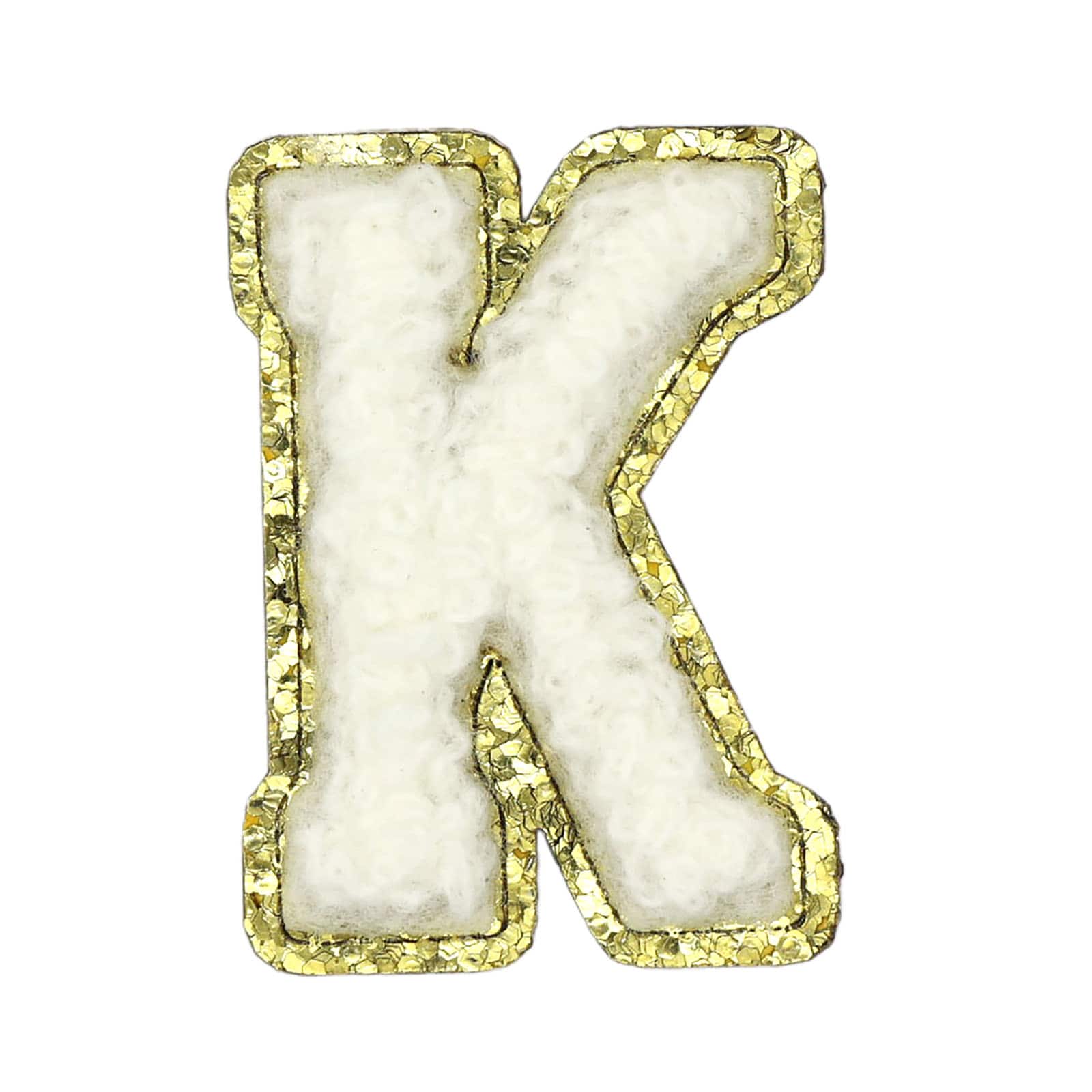 1.5&#x22; White Chenille Patch by Make Market&#xAE;