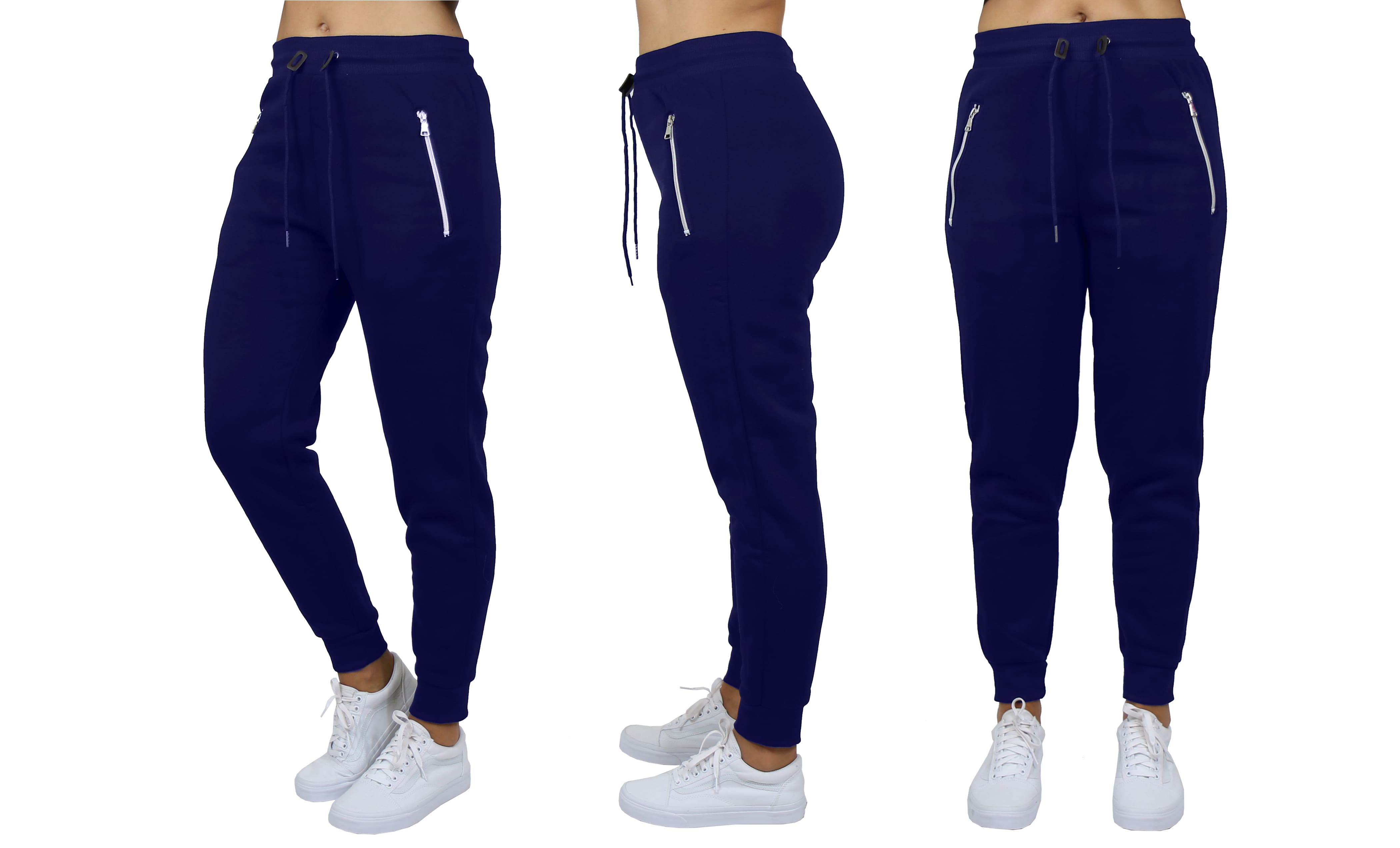 Galaxy by Harvic Women&#x27;s Relaxed Fit Fleece-Lined Jogger Sweatpants