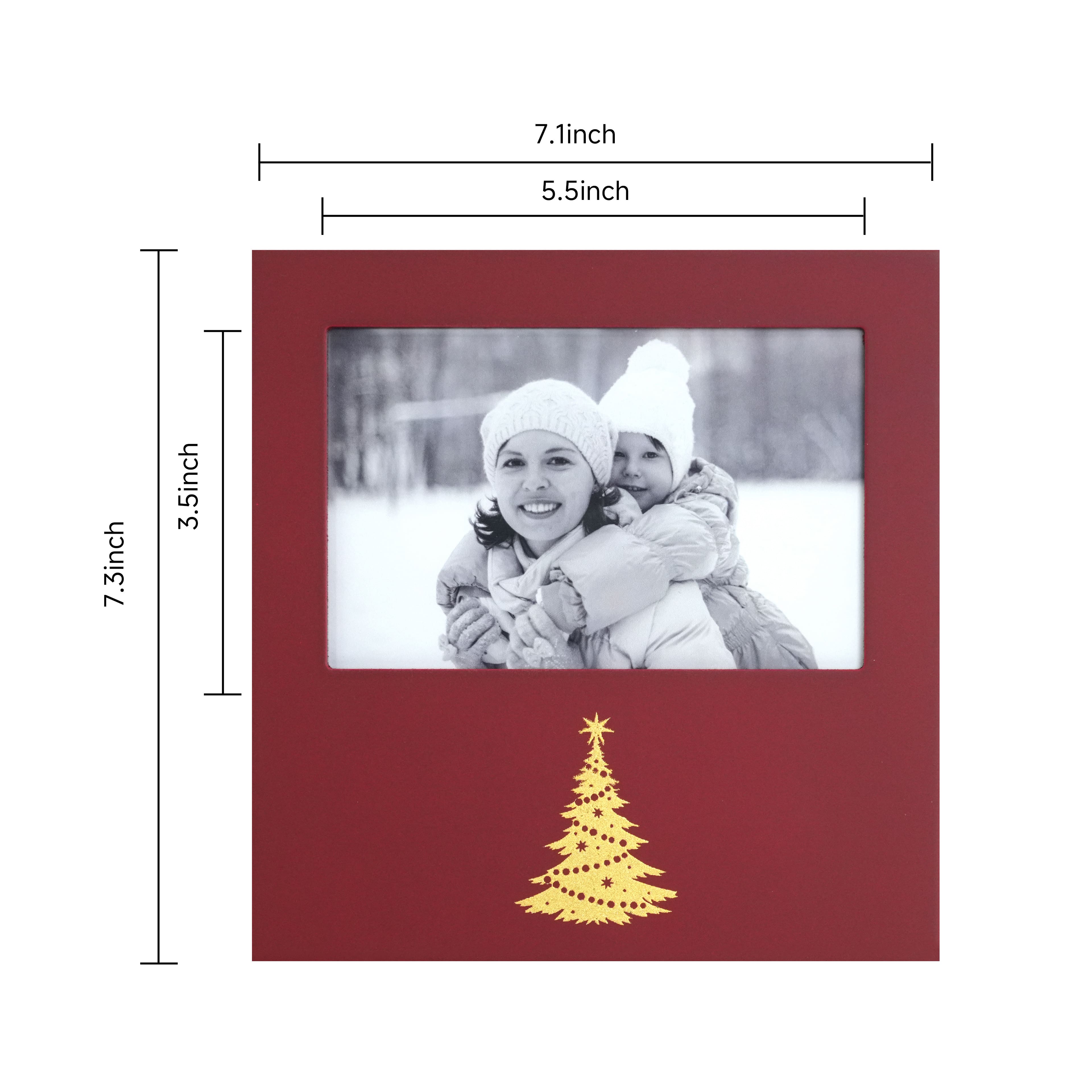4&#x22; x 6&#x22; Gold Holiday Accent Frame by Studio D&#xE9;cor&#xAE;