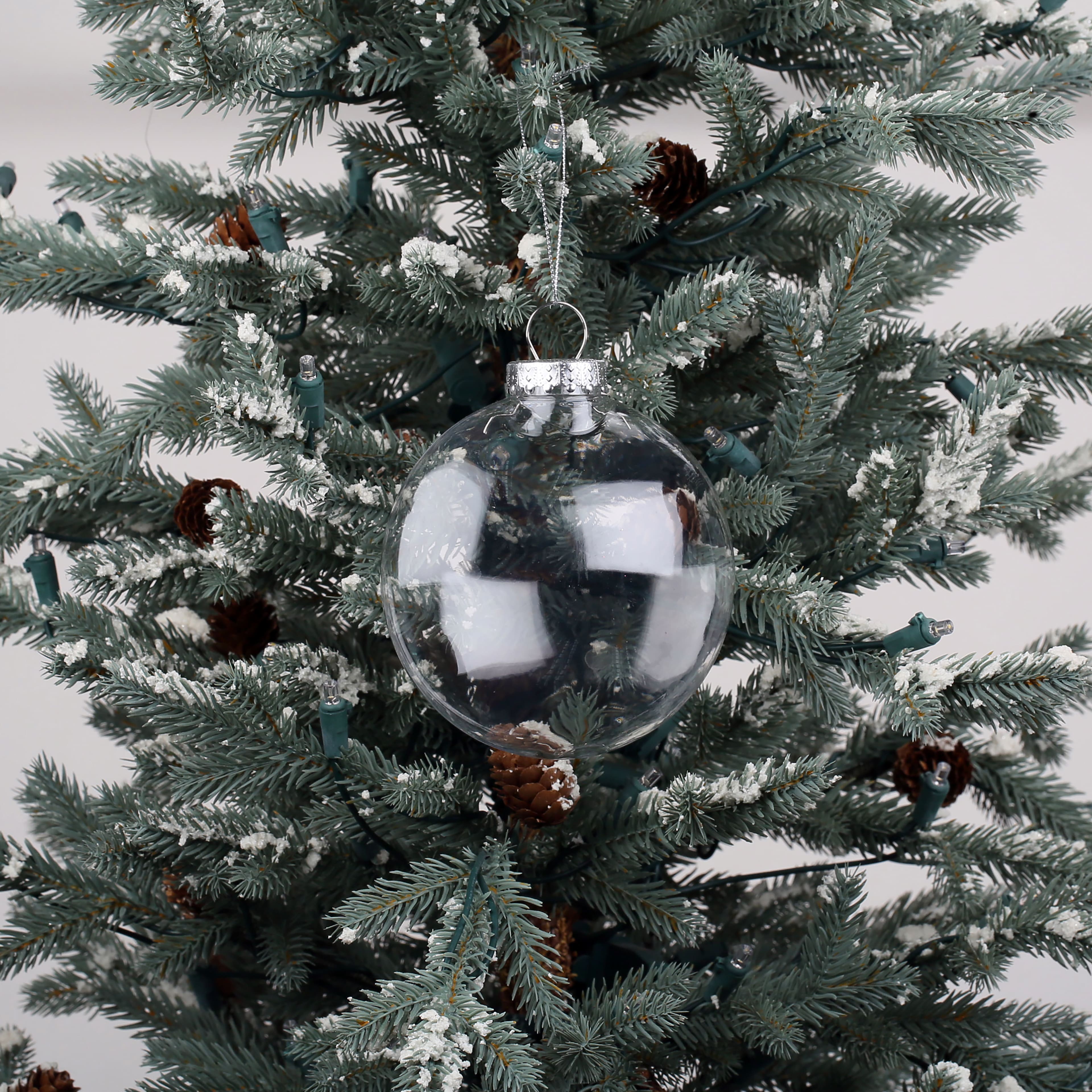 5&#x22; DIY Plastic Ball Ornament by Make Market&#xAE;