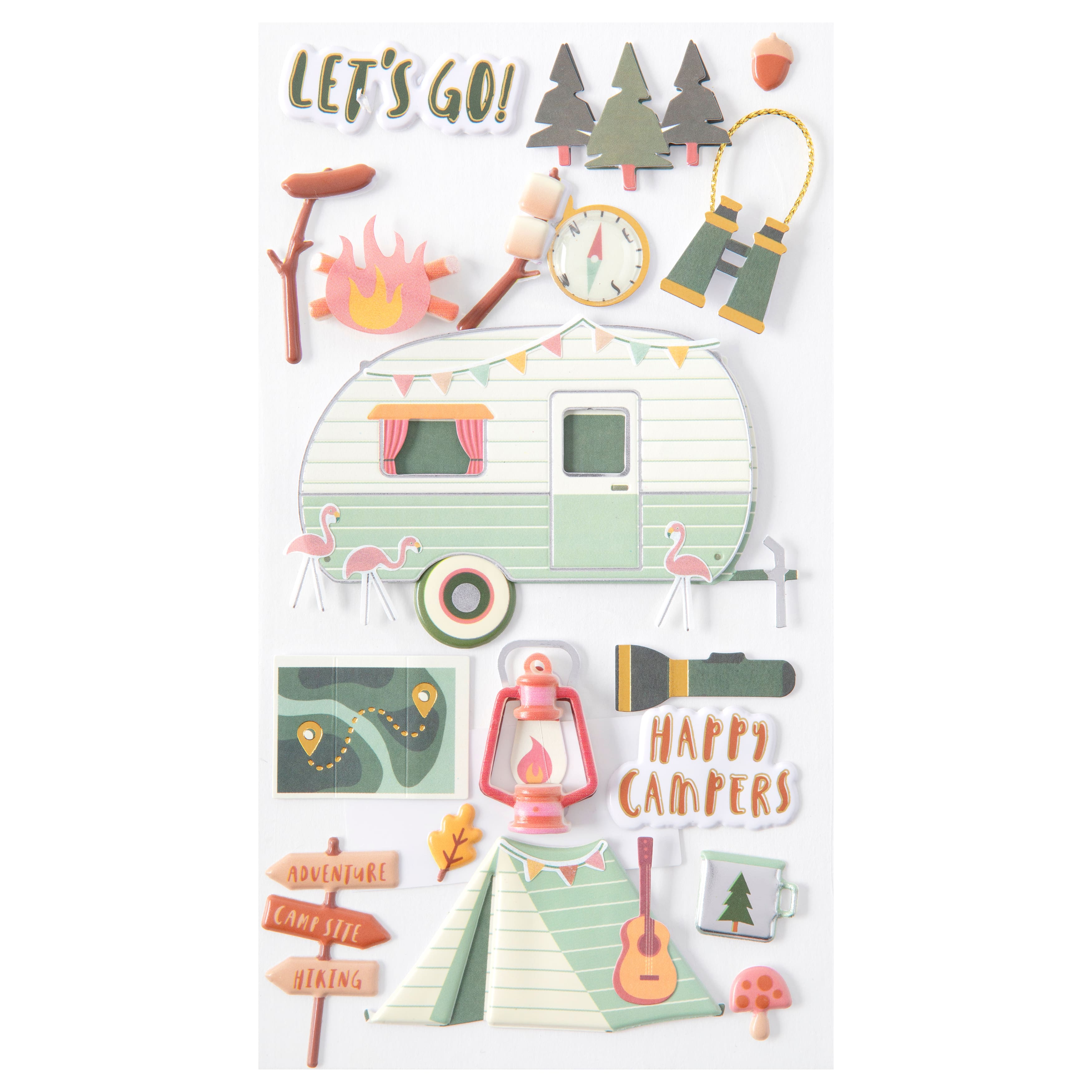 Camping Stickers by Recollections&#x2122;