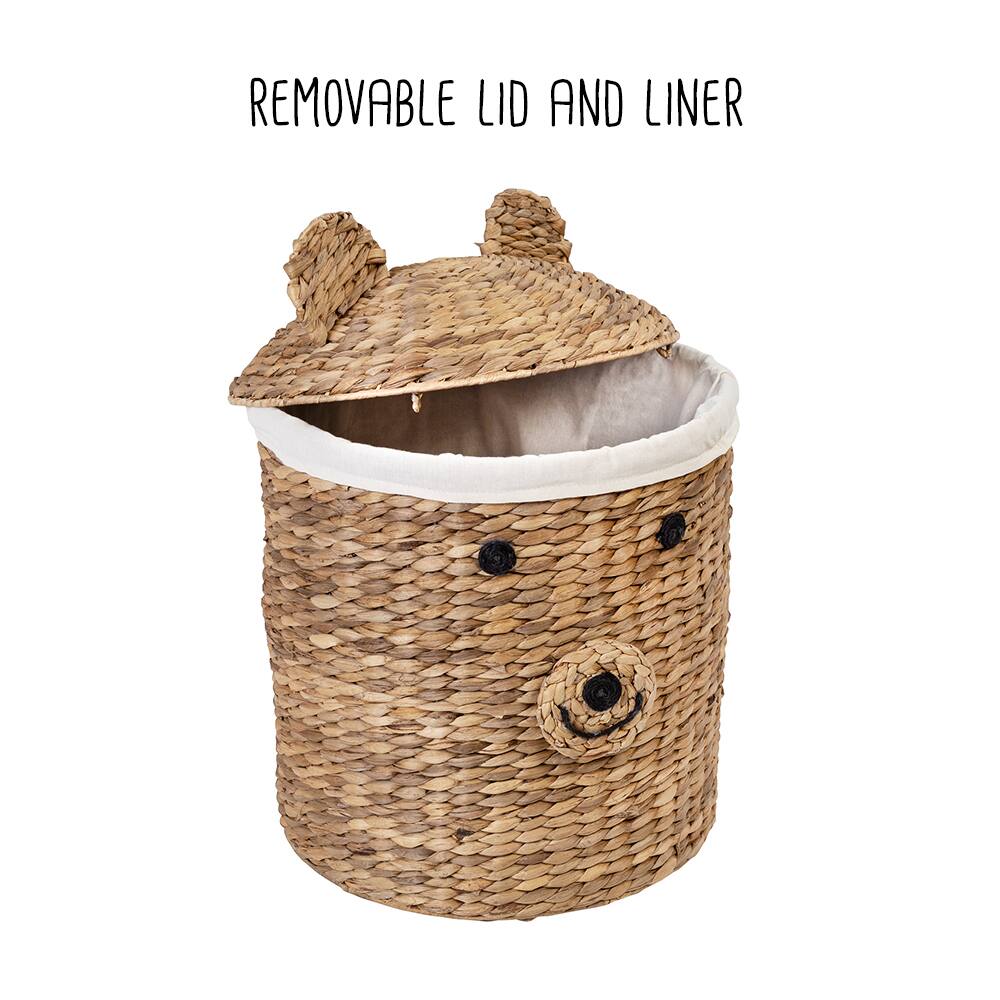Honey Can Do Bear Shaped Storage Baskets Set