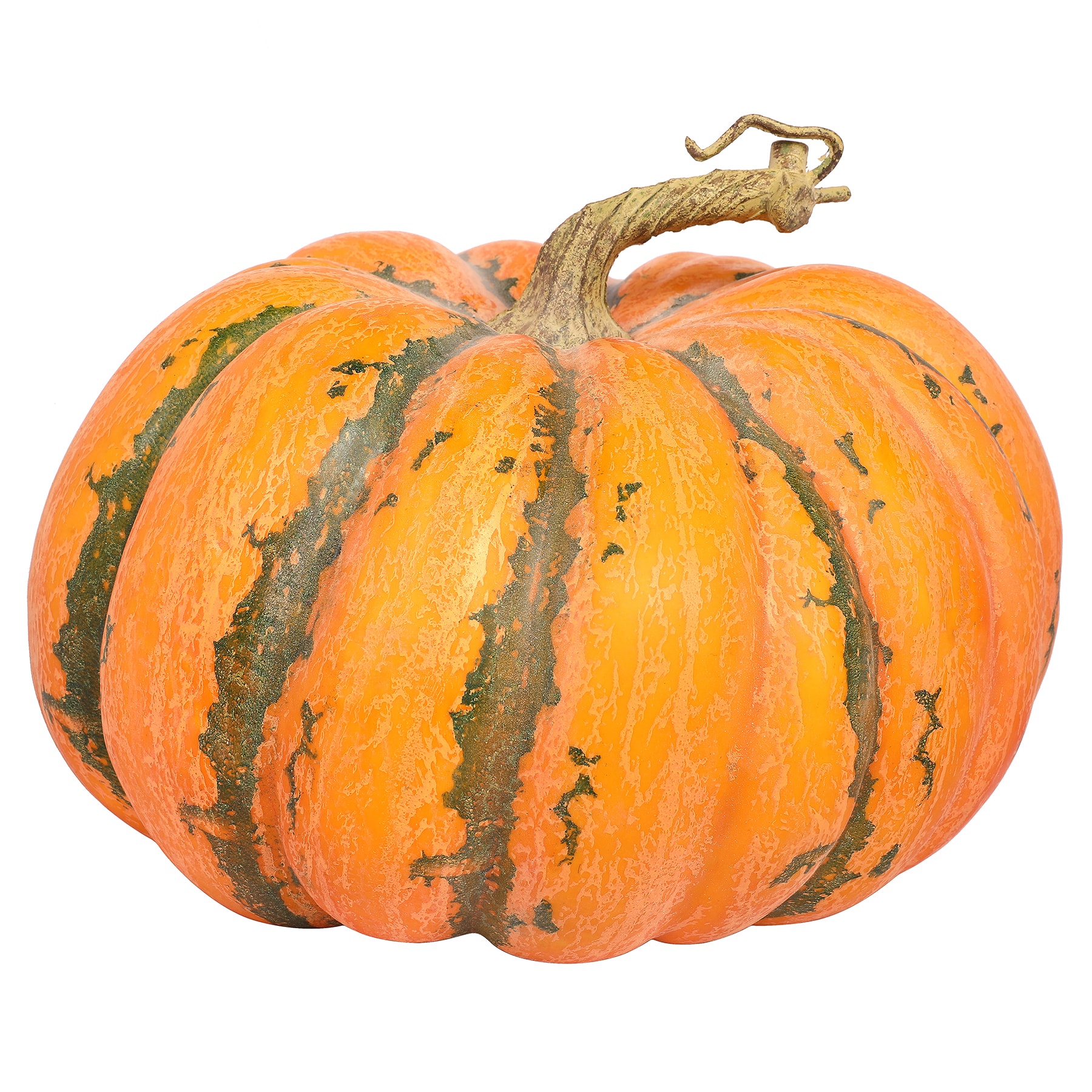 8.25&#x22; Orange-Green Pumpkin by Ashland&#xAE;