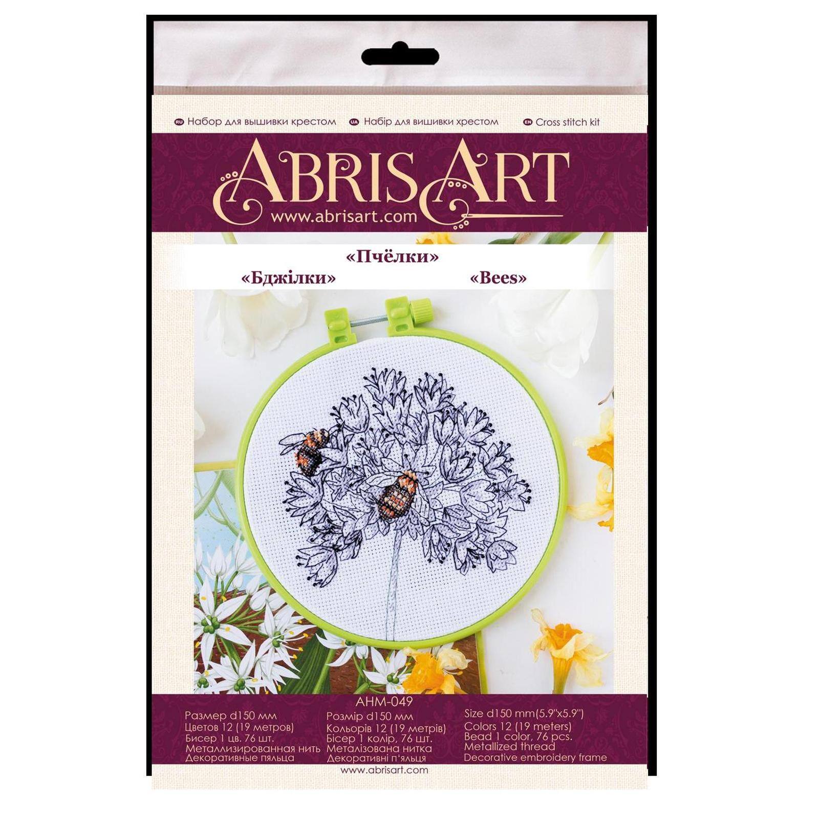 Abris Art Bees Cross Stitch Kit