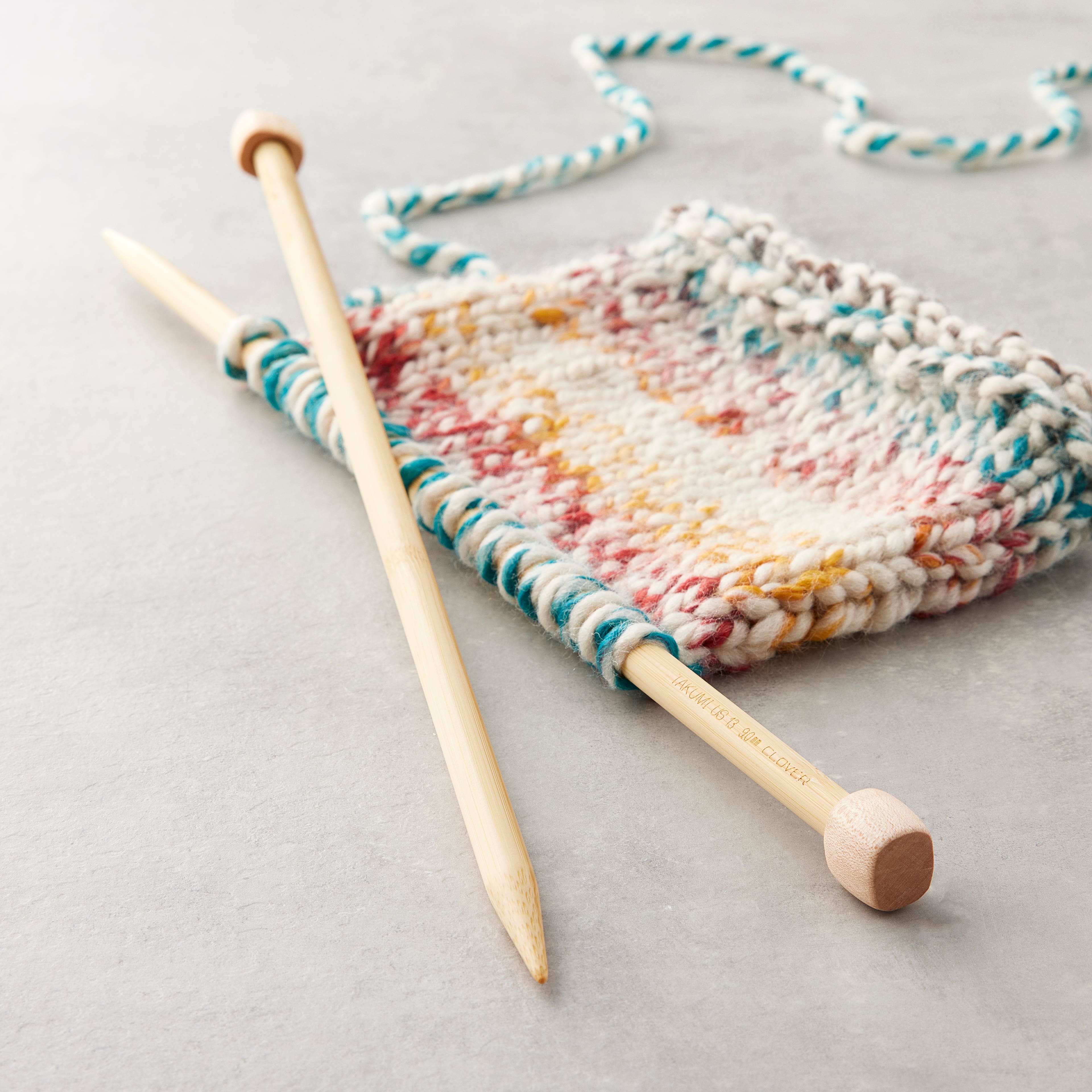 Takumi Bamboo Single Pointed Knitting Needles, 14&#x201D;