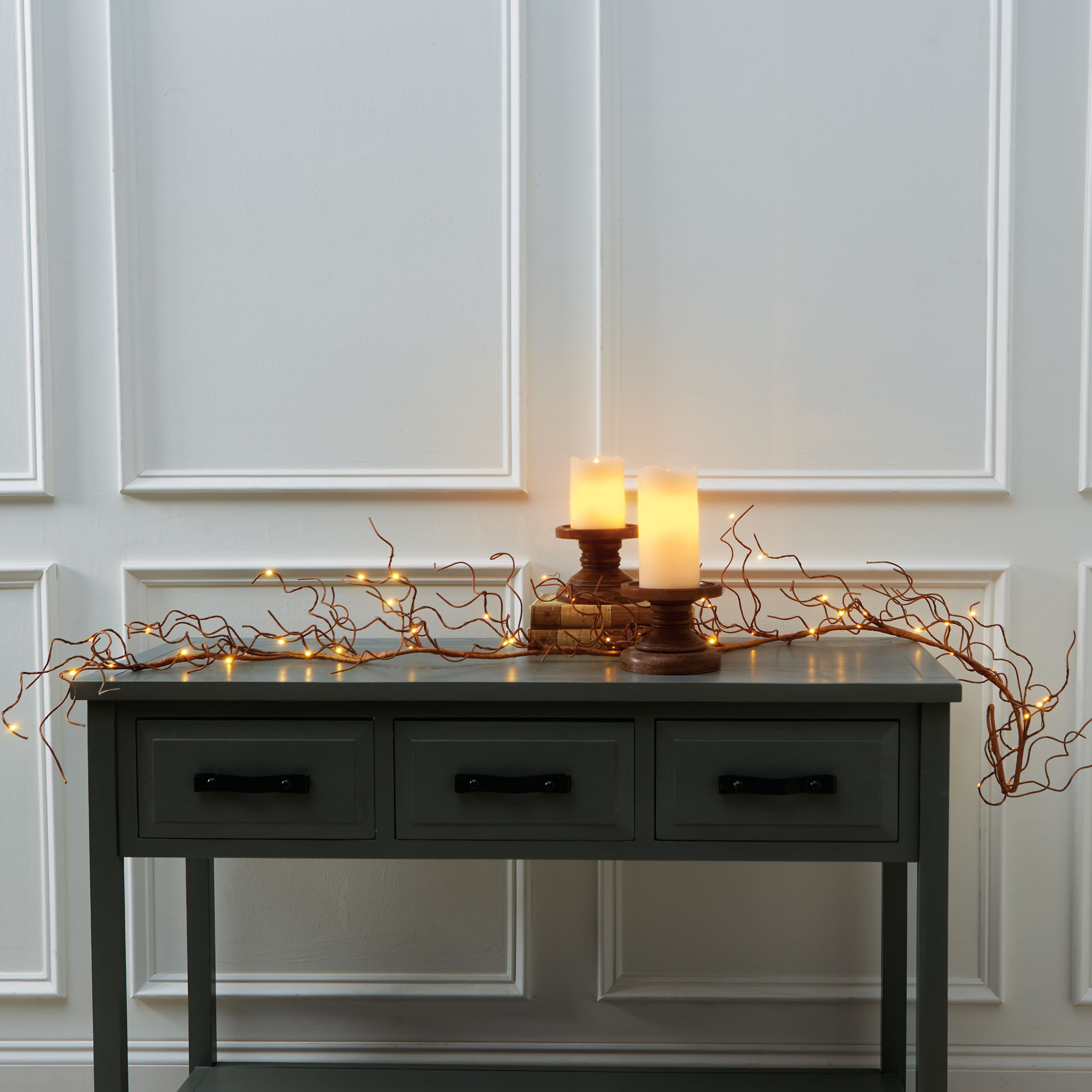 48ct. Warm White LED Lighted Branch Garland by Ashland&#xAE;