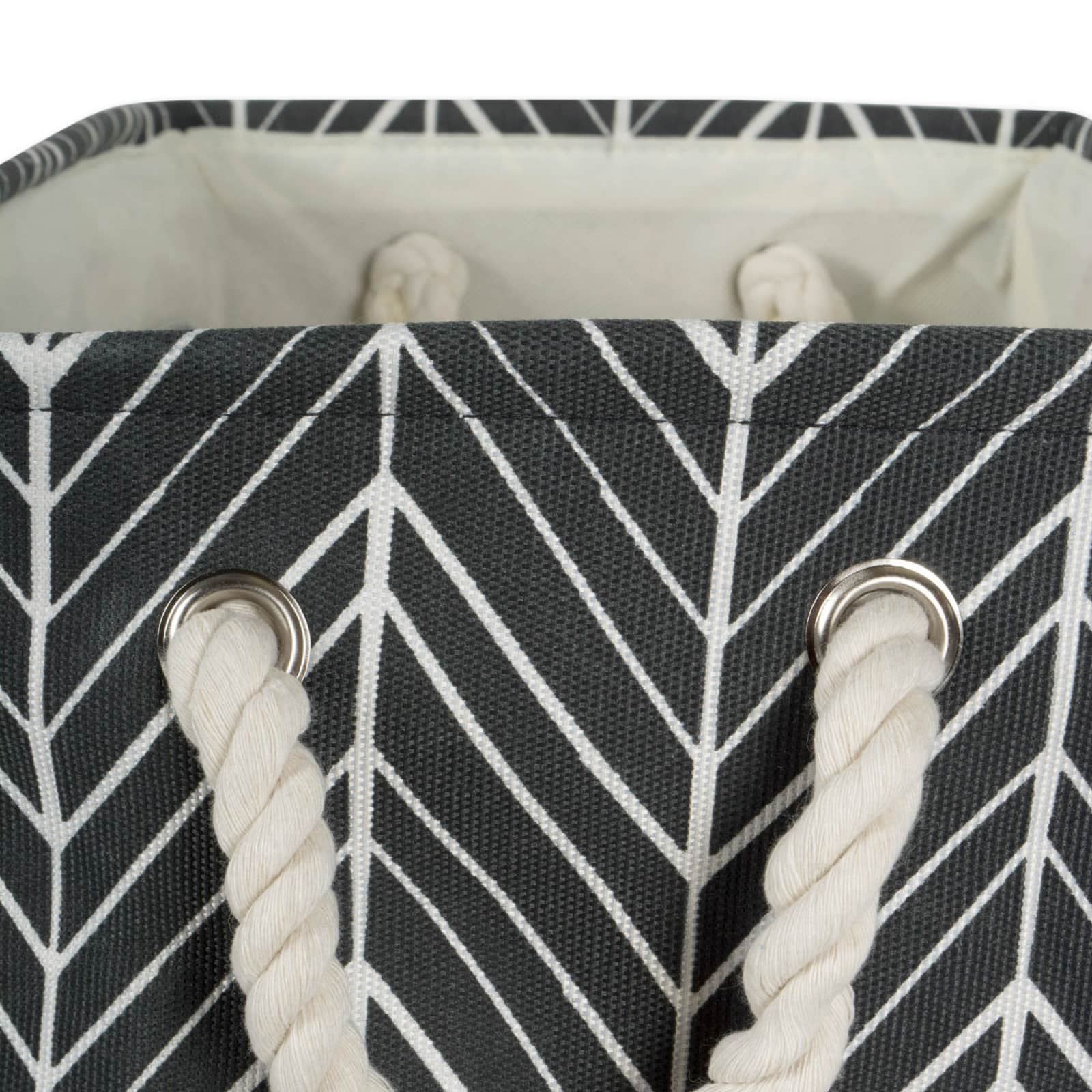DII® 11" Polyester Herringbone Storage Bin