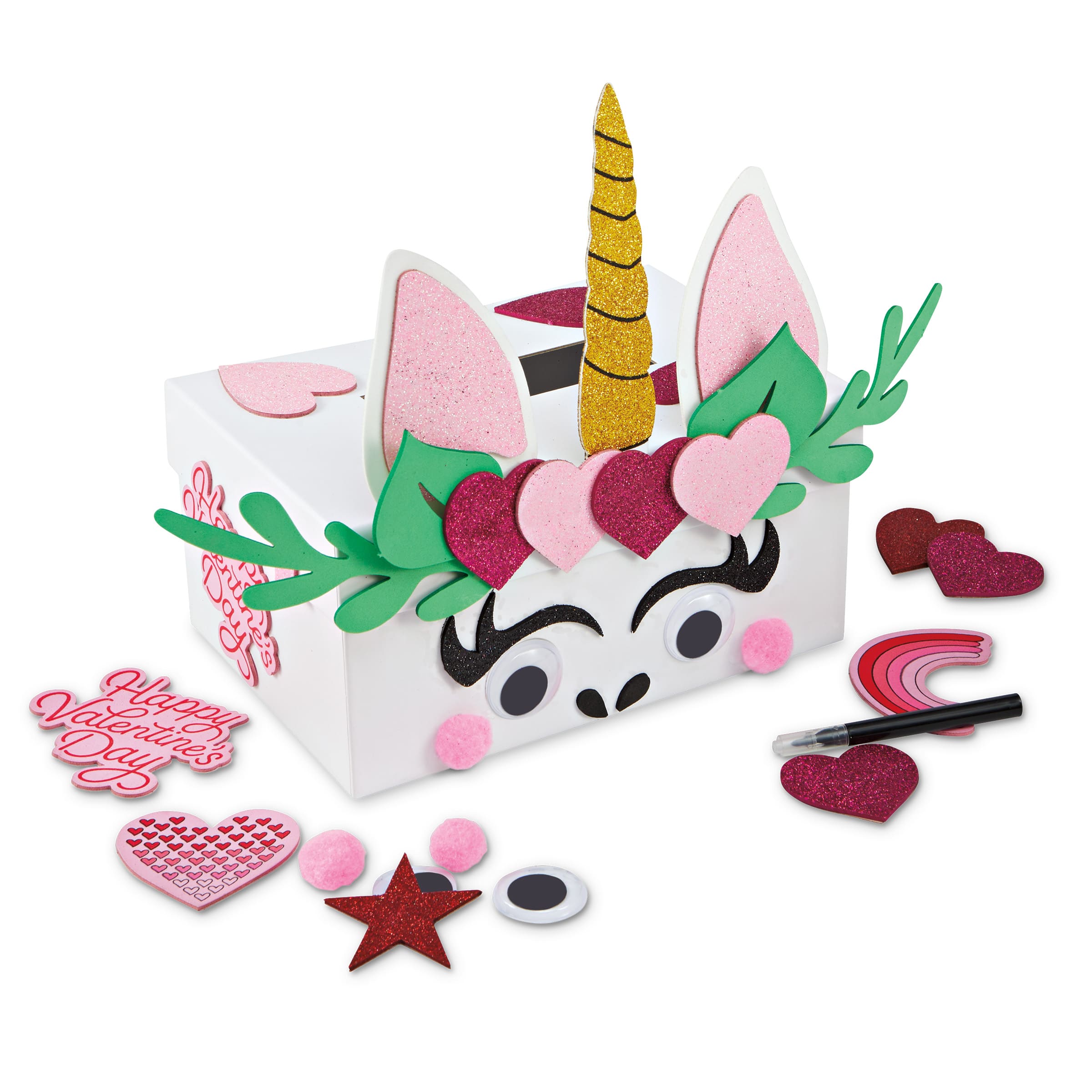 Valentine Toddler Paint Your Own Sweatshirt - Create Art, Party IN A BOX