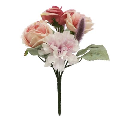 Gerbe de luxe, mélange de roses et de lagures ovales de 31,7 cm d’Ashland image