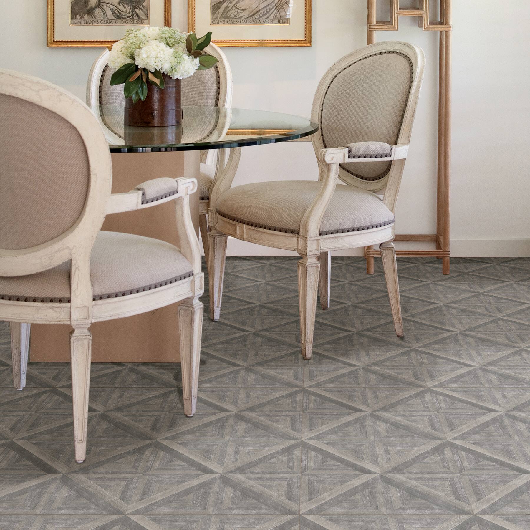 FloorPops Townhouse Peel &#x26; Stick Floor Tiles