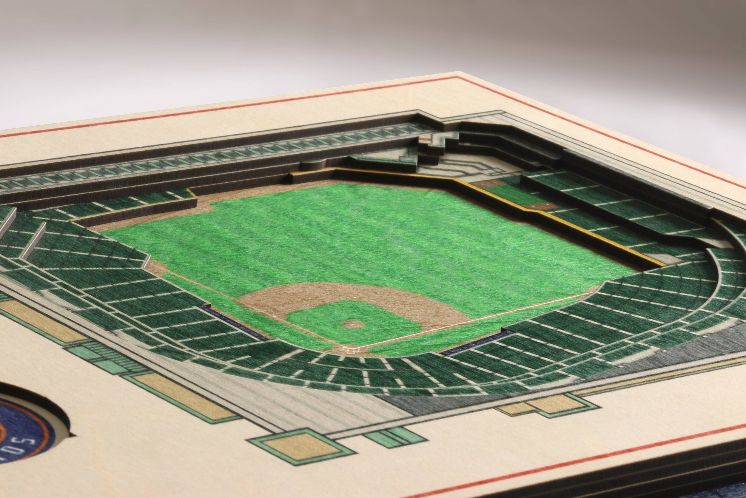 MLB Team 5-Layer StadiumView Wall Art