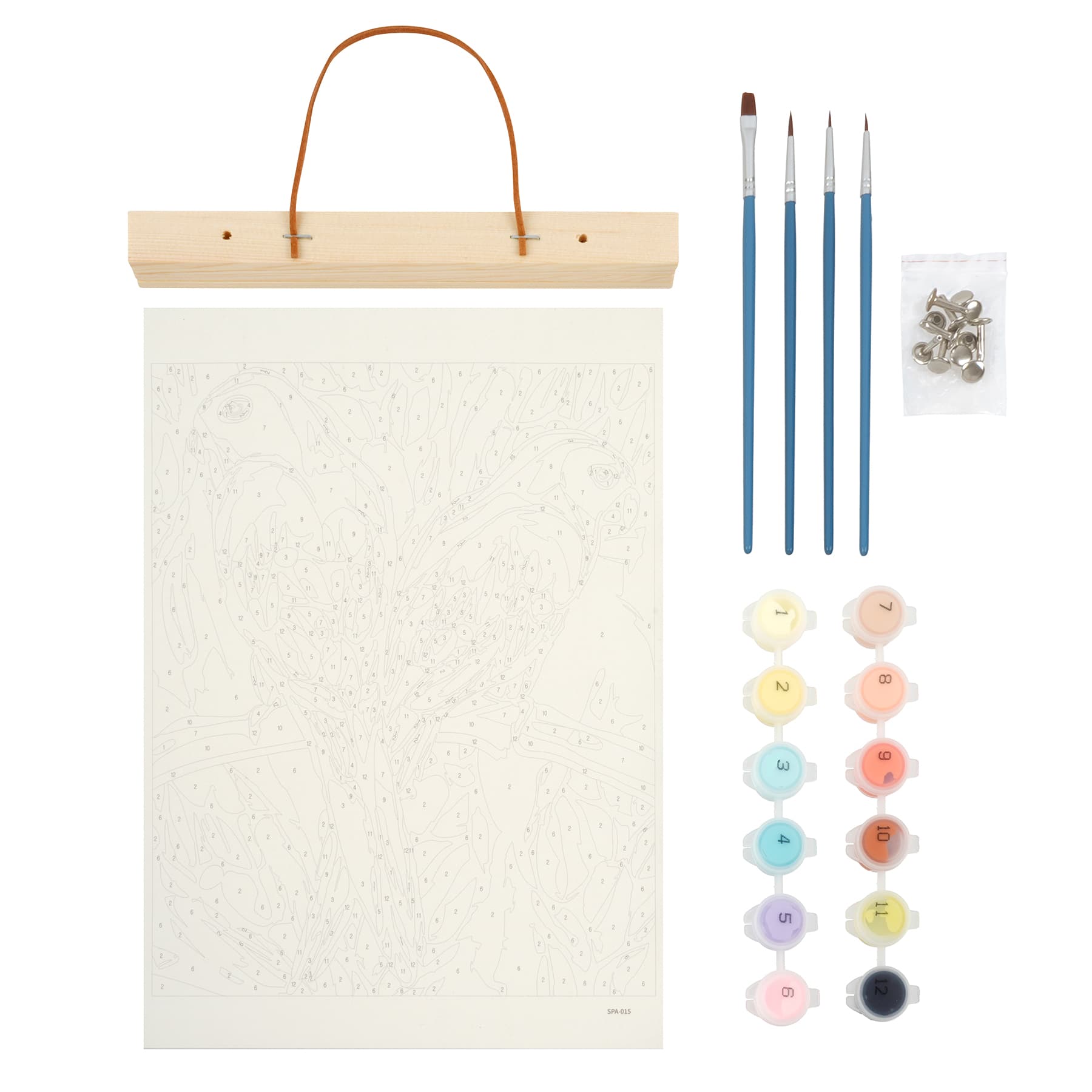 Parrots Paint-by-Number Kit by Artist's Loft®