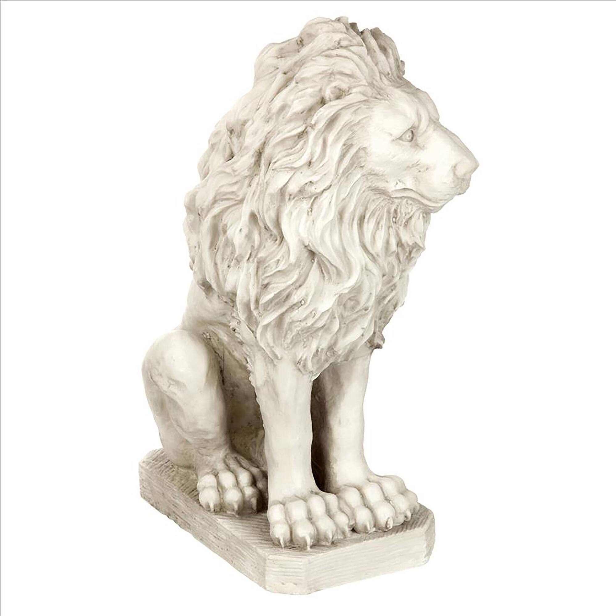 Design Toscano 21&#x22; Mansfield Manor Lion Sentinel Statue
