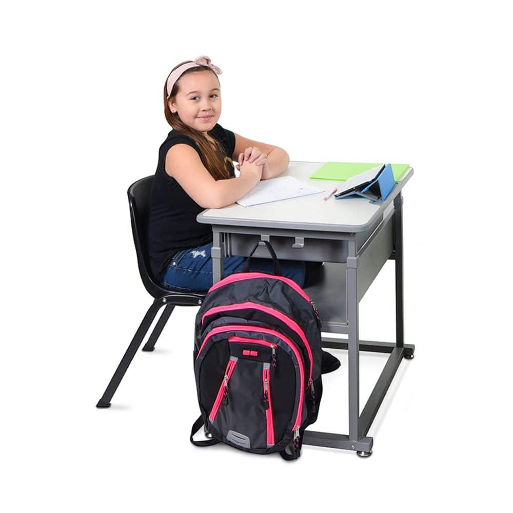 Luxor Manual Adjustable Student Desk