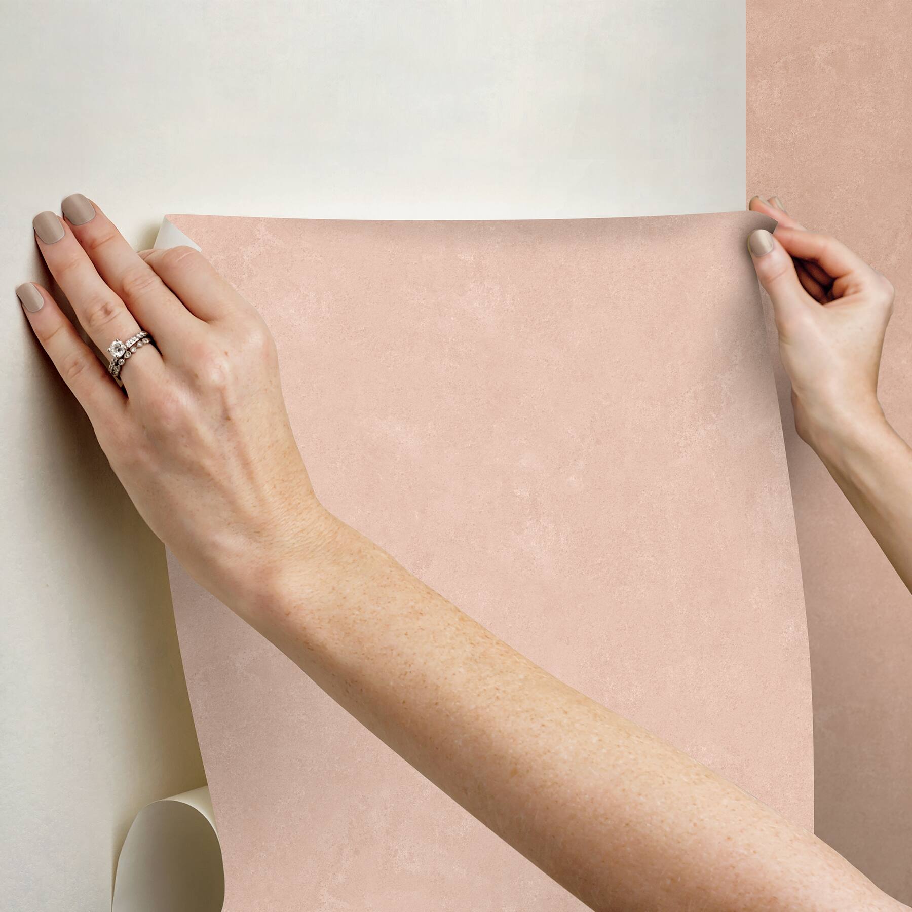RoomMates Mr. Kate Daphne Limewash Peel &#x26; Stick Wallpaper