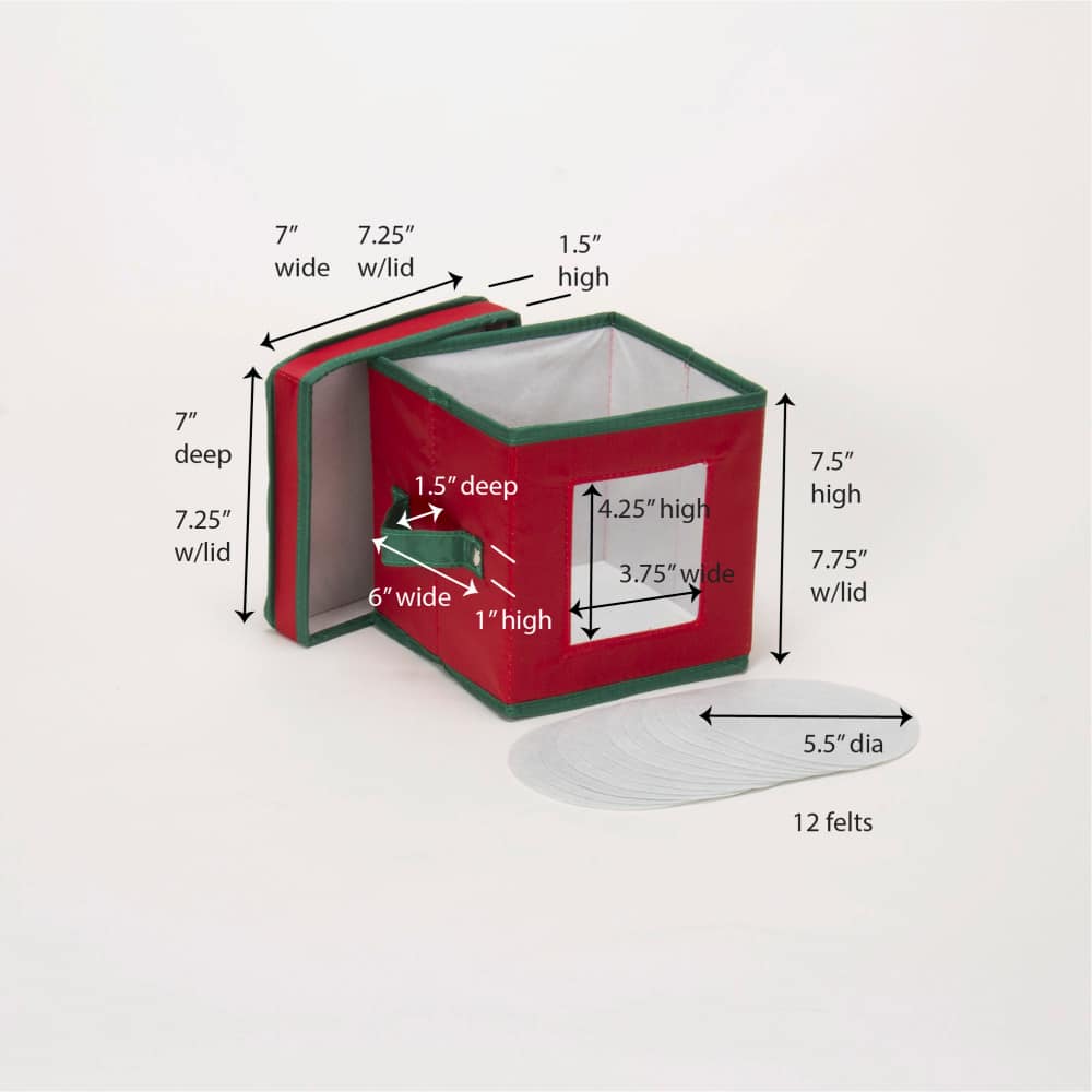 Household Essentials Plate Storage Box