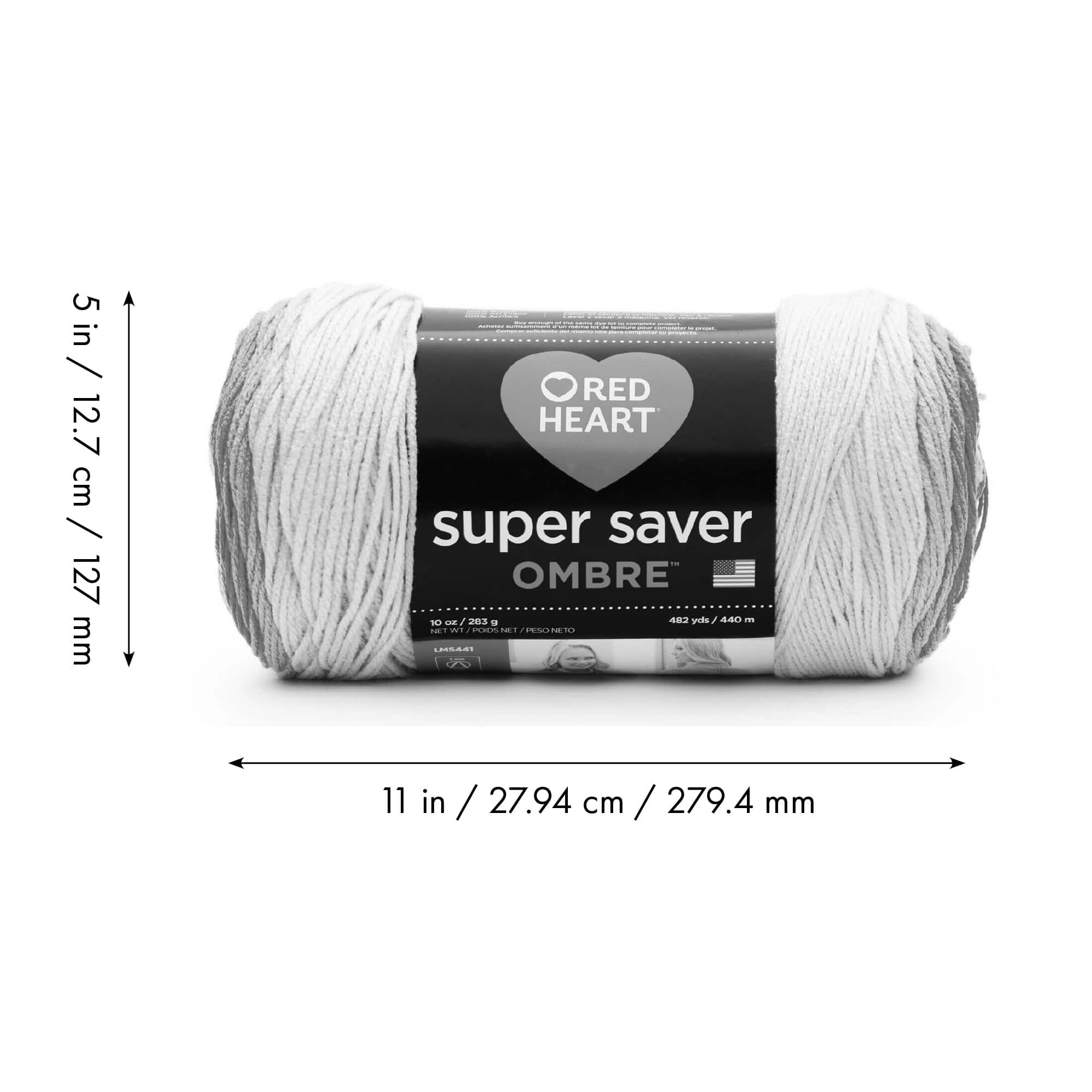 Red Heart&#xAE; Super Saver Ombre&#x2122; Yarn