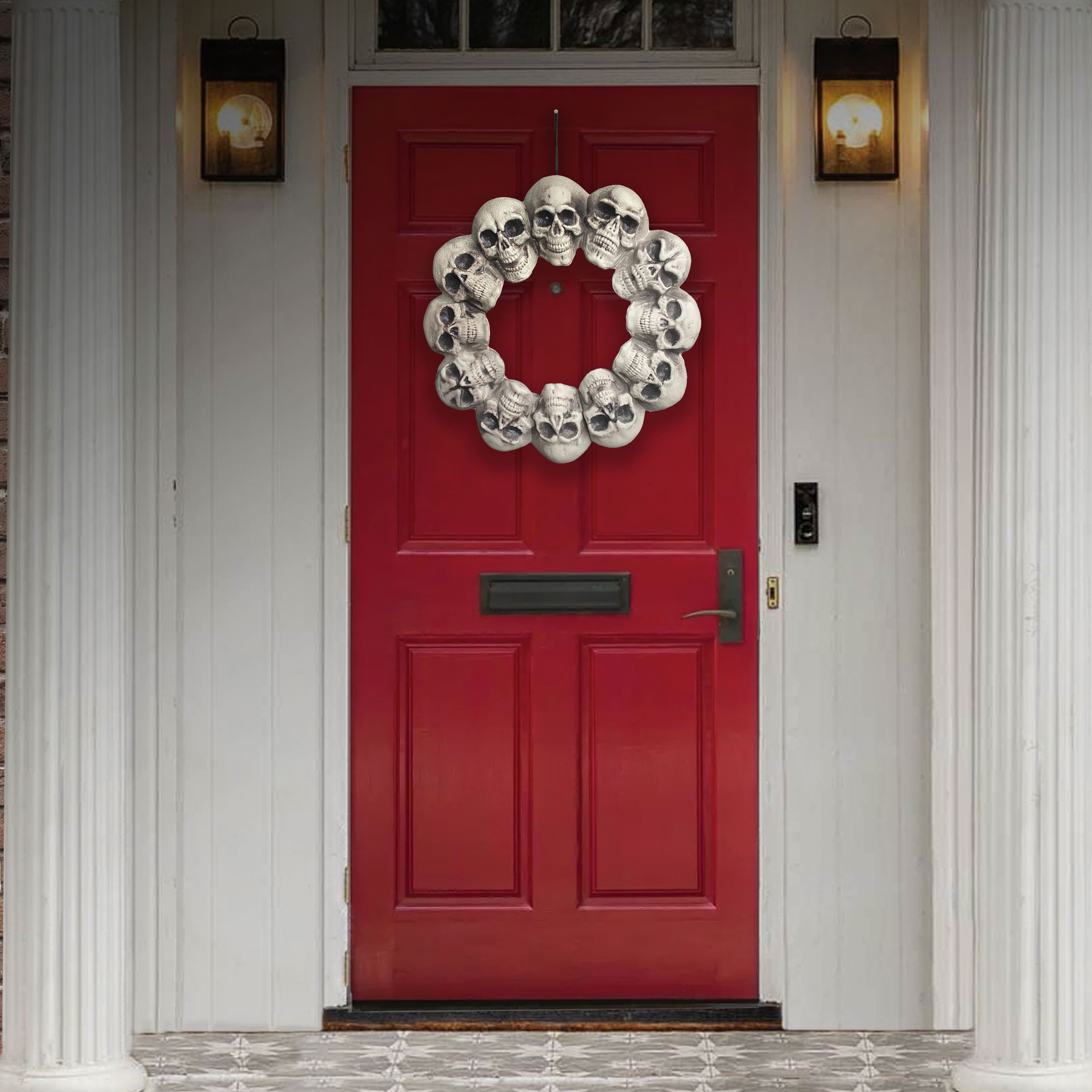 15.75&#x22; Skull Wreath by Ashland&#xAE;