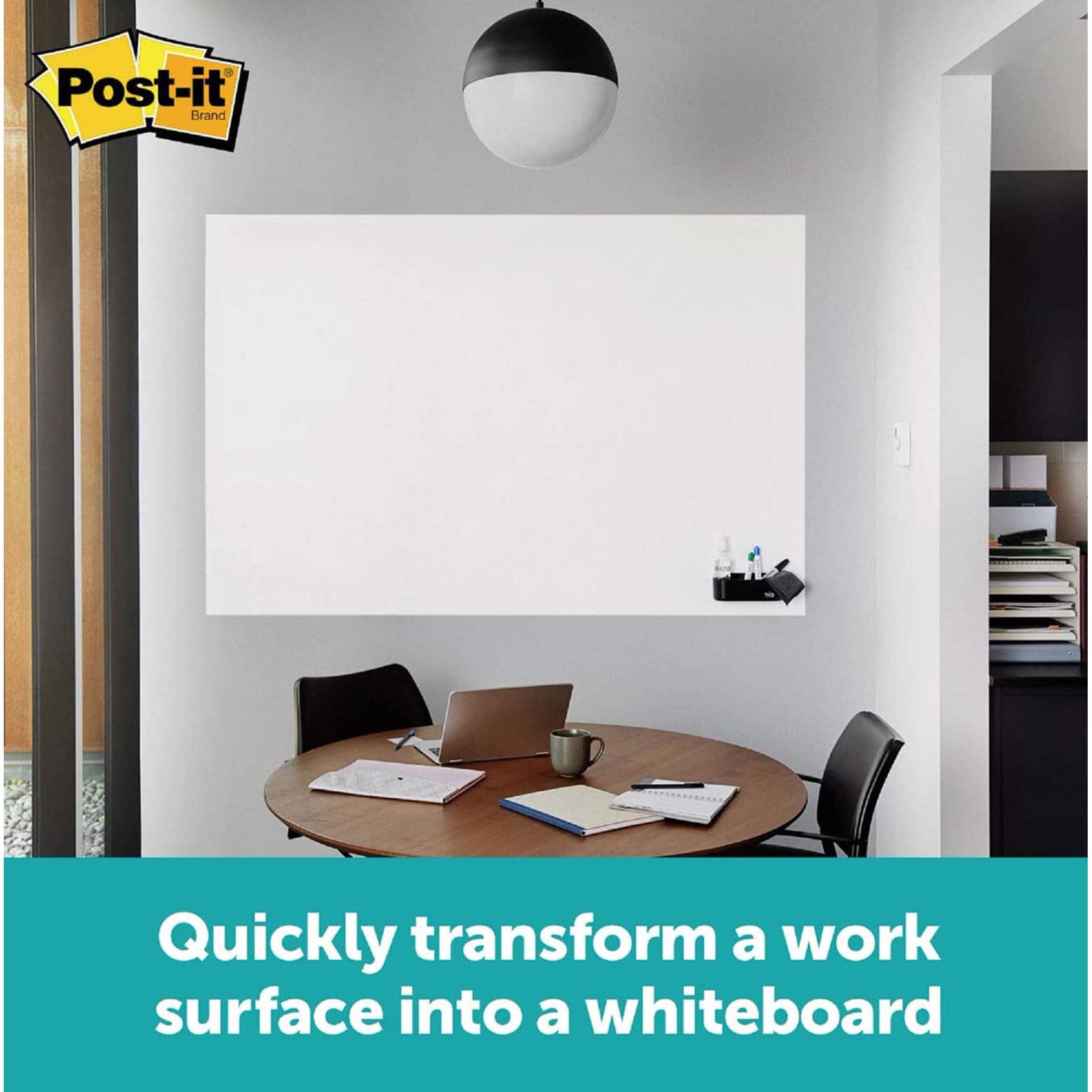 Post-it&#xAE; Flex Write Surface Whiteboard