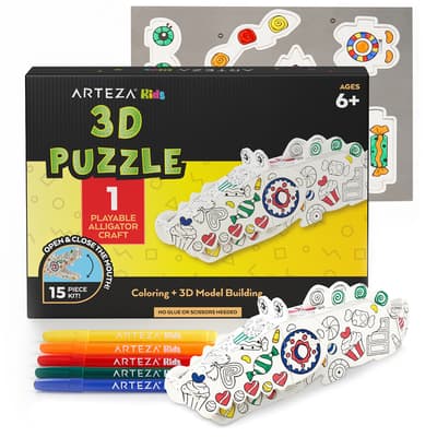 Arteza® Kids 3D Puzzle Alligator | Michaels