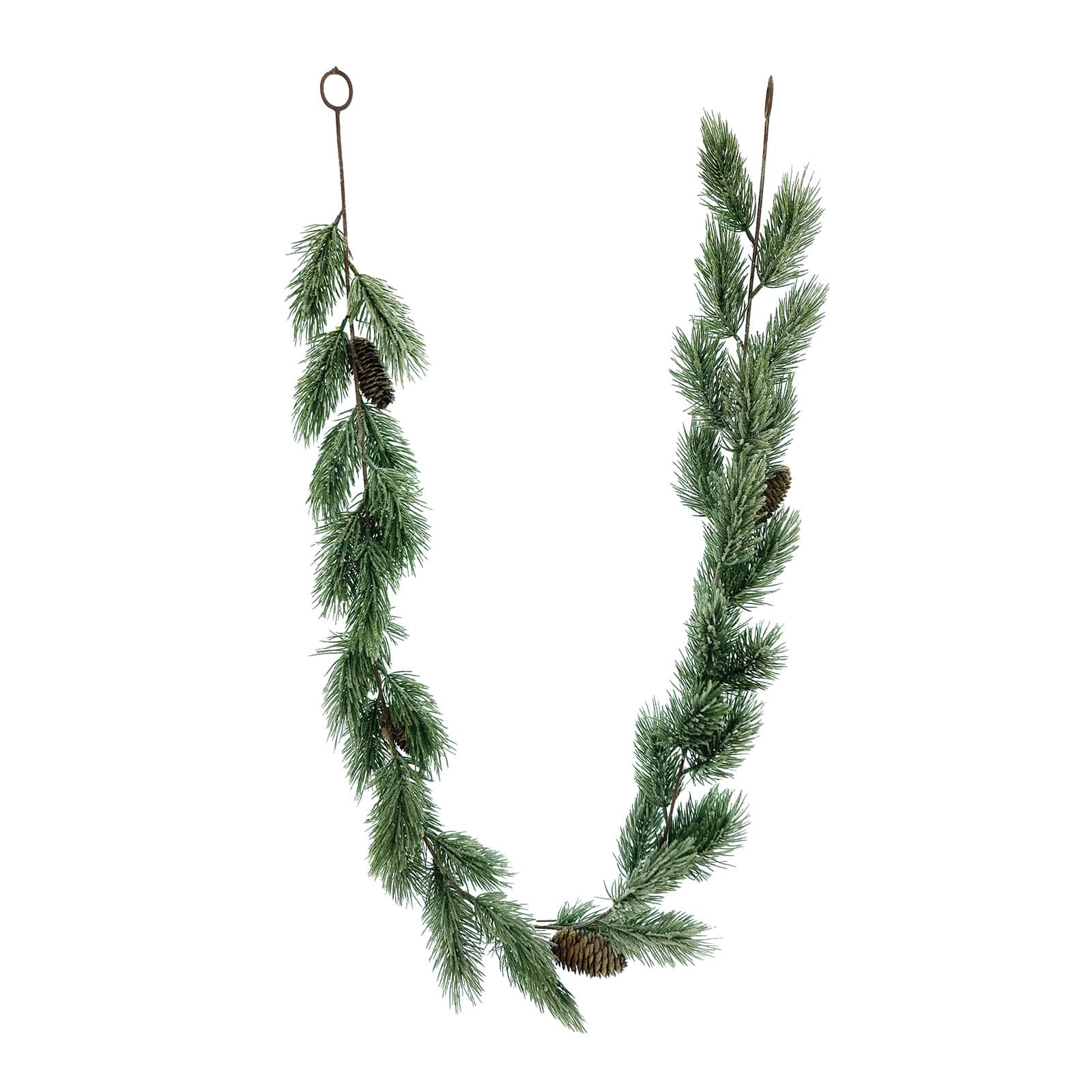 6ft. Snowy Pine Garland by Ashland&#xAE;