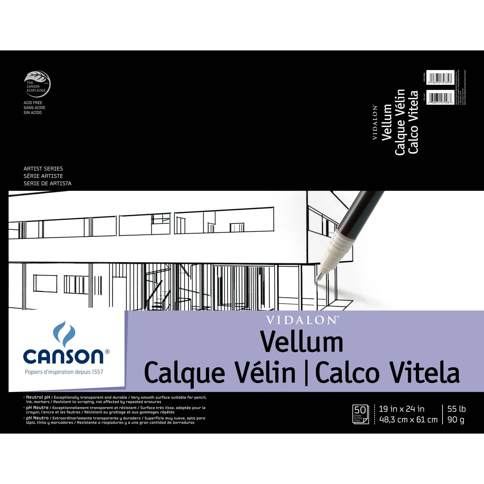 Canson® Artist Series Vidalon® Vellum Tracing Paper Michaels