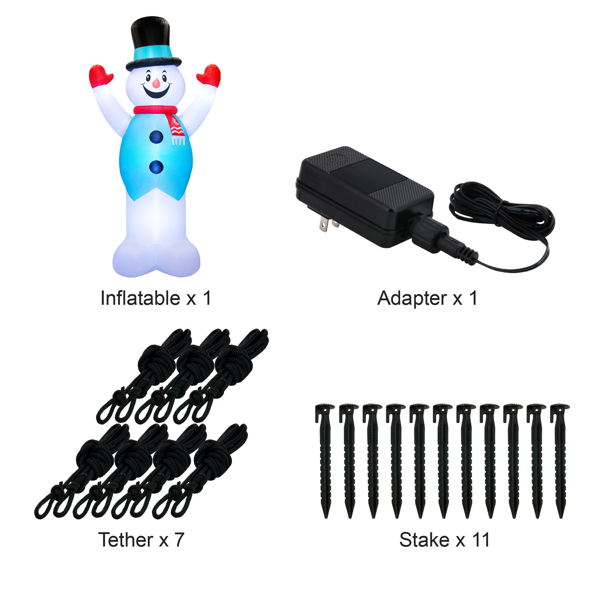 20ft. Airflowz Inflatable Colossal Snowman