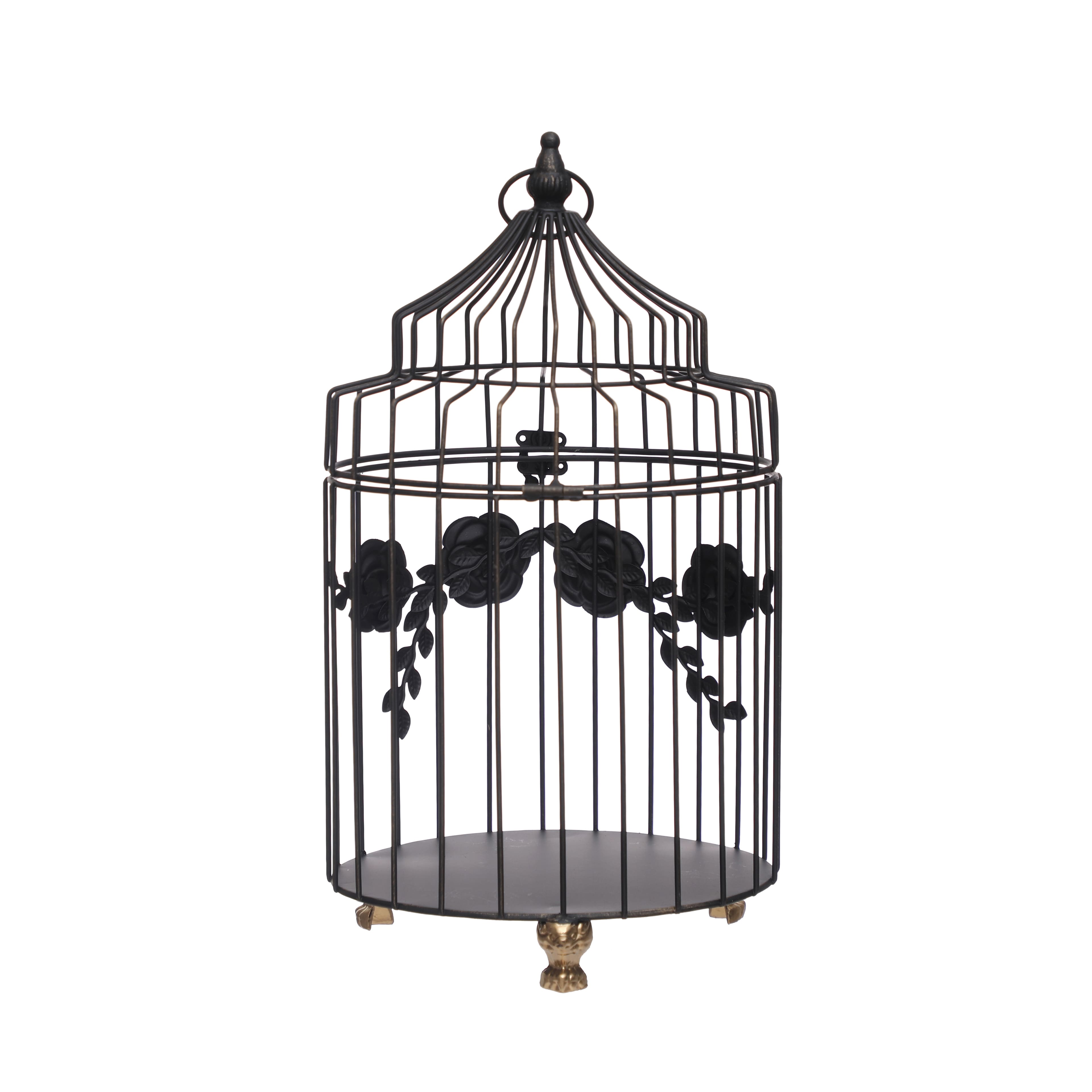 Gold &#x26; Black Birdcage Tabletop Accent by Ashland&#xAE;