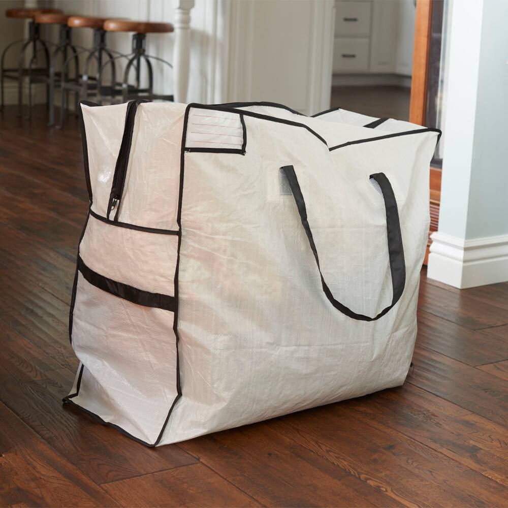 Household Essentials Black &#x26; White Tote Bag