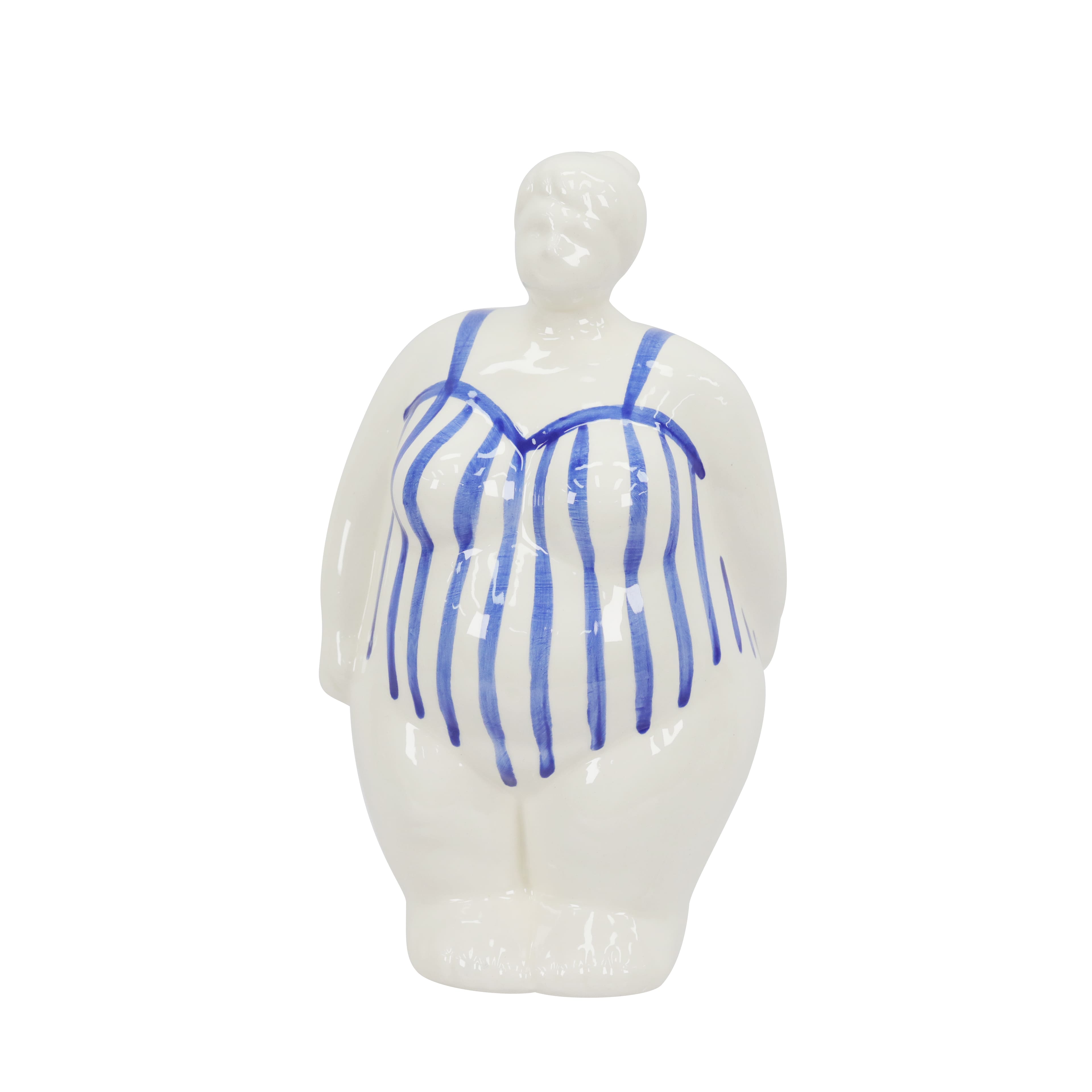 Assorted 7&#x22; Ceramic Lady in Swimsuit Decoration by Ashland&#xAE;, 1pc.
