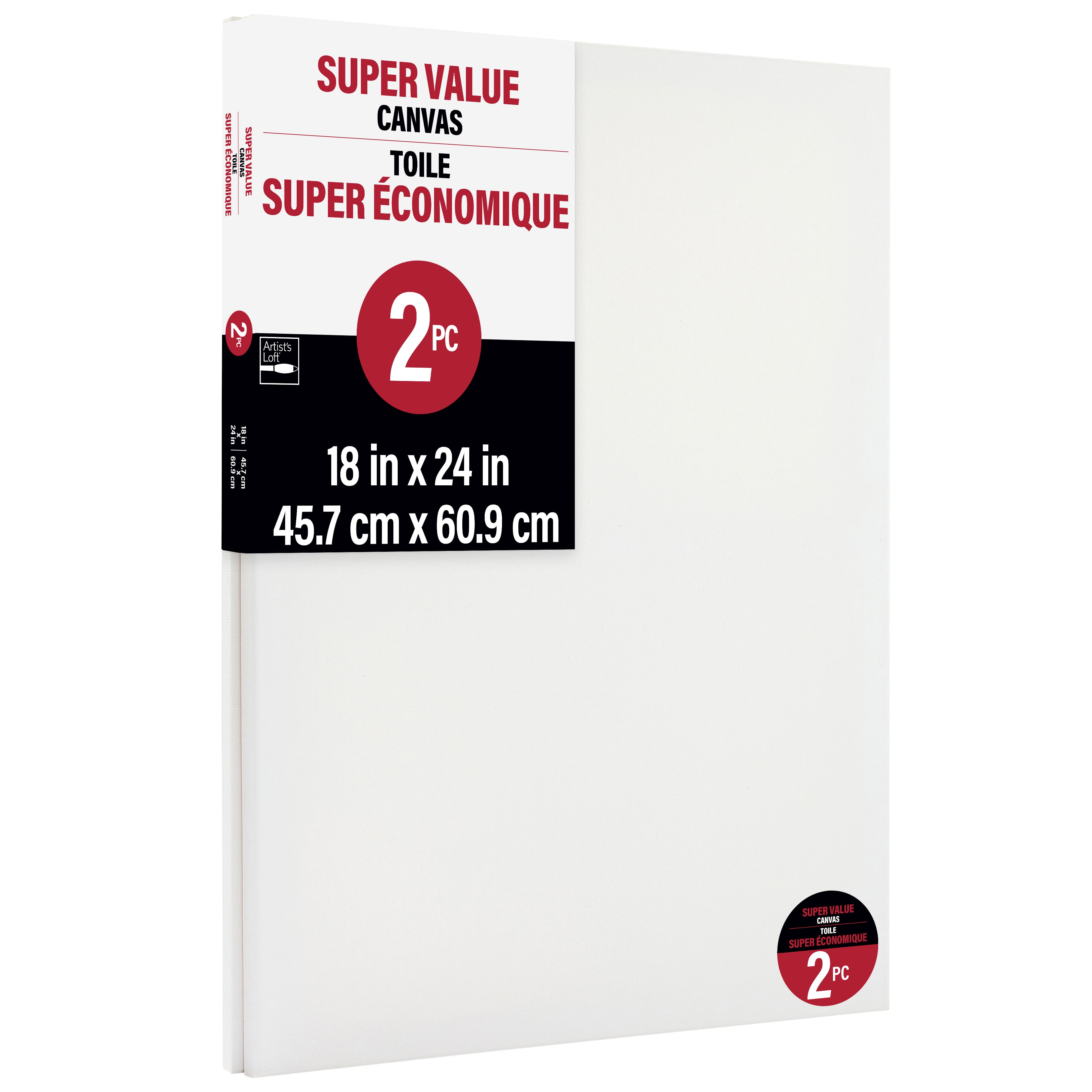 2 Pack Value&#xA0;Canvas by Artist&#x27;s Loft&#xAE;