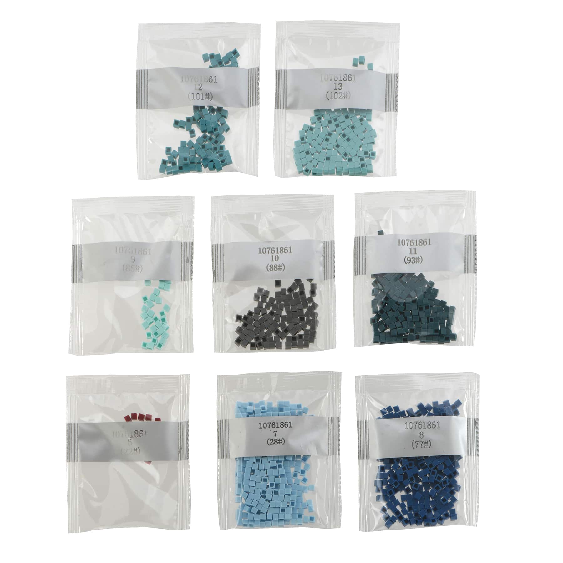 Seaside Pixelated Brick Art Kit by Make Market®