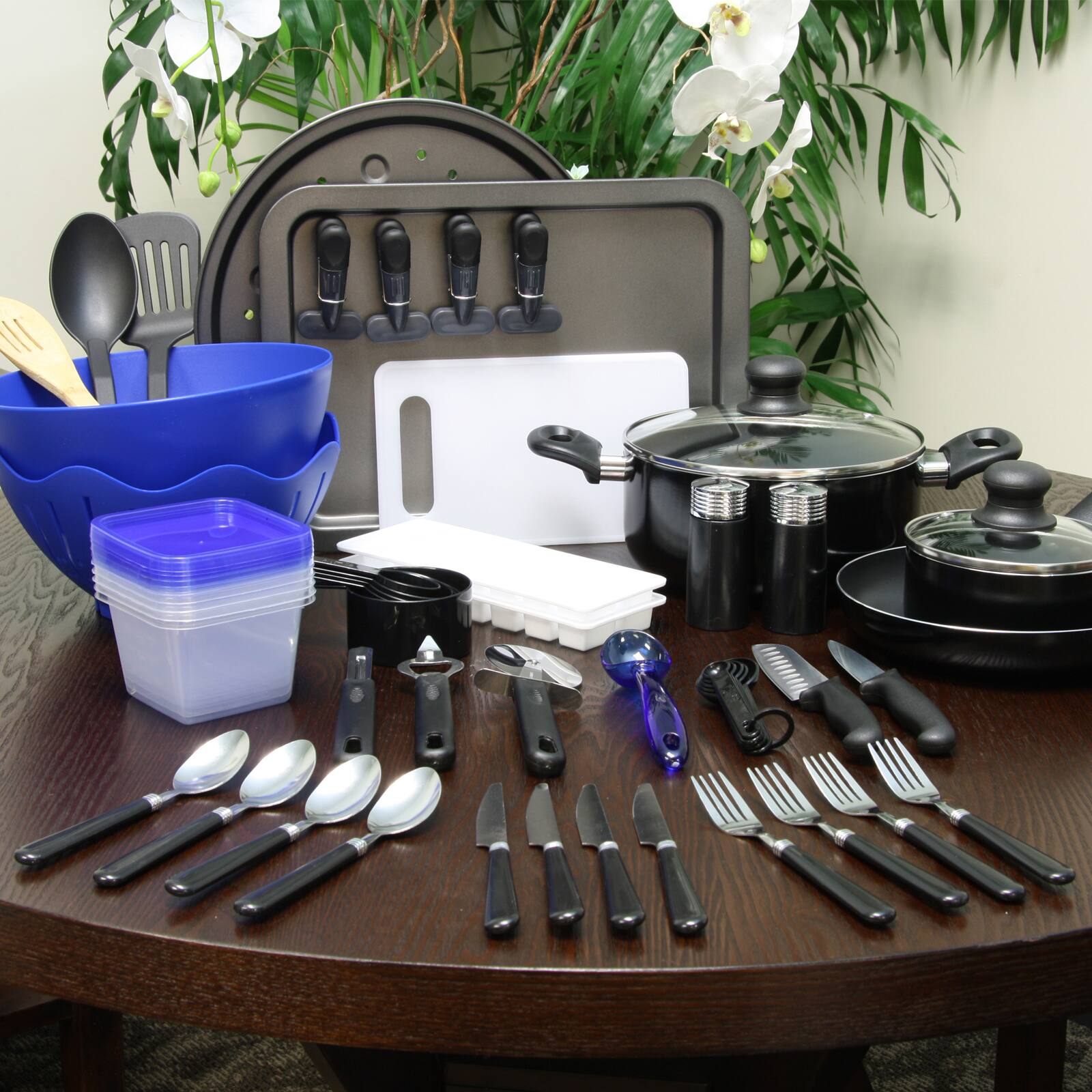 Gibson&#xAE; Total Kitchen 59-Piece Combo Set