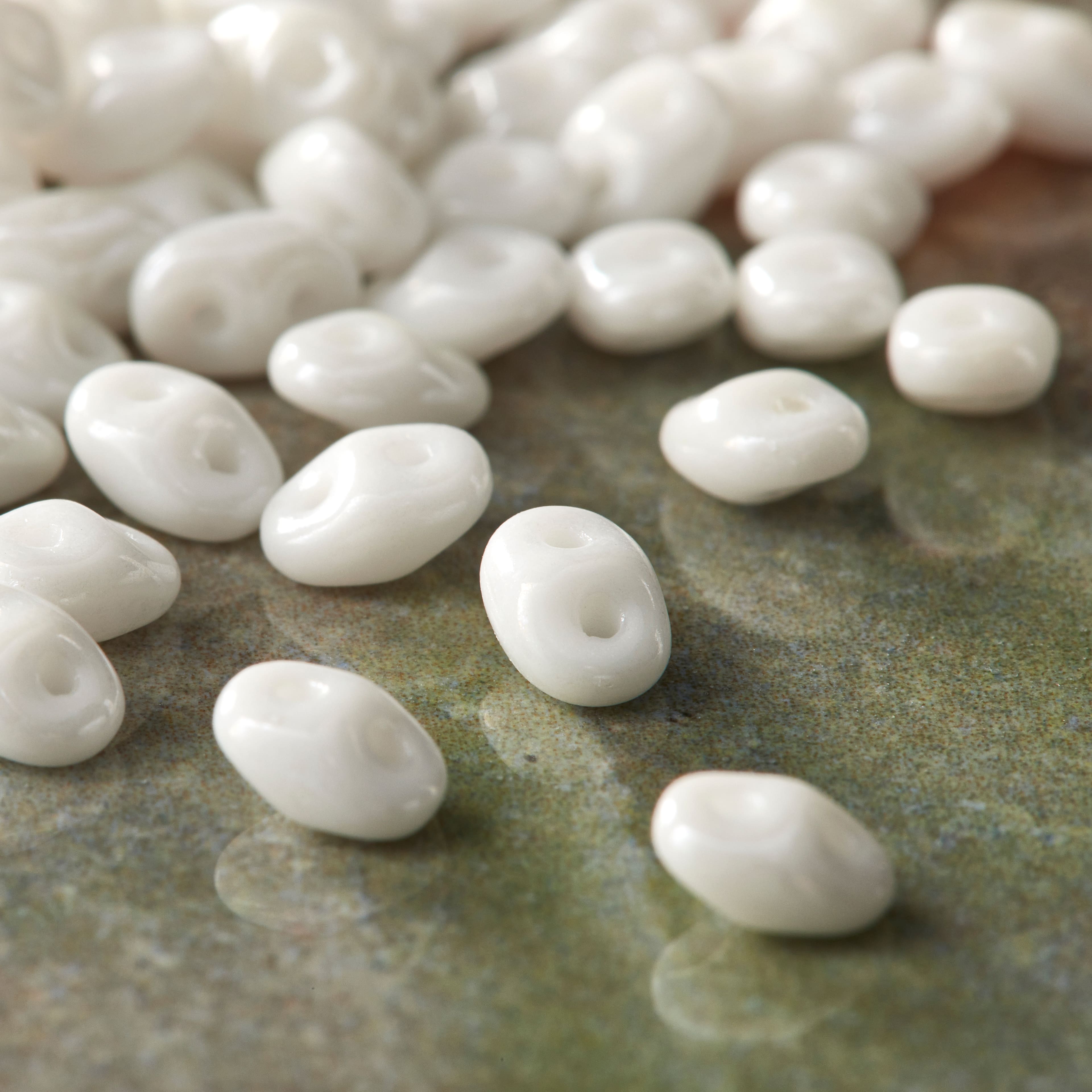 Superduo Two-Hole Czech Glass Beads