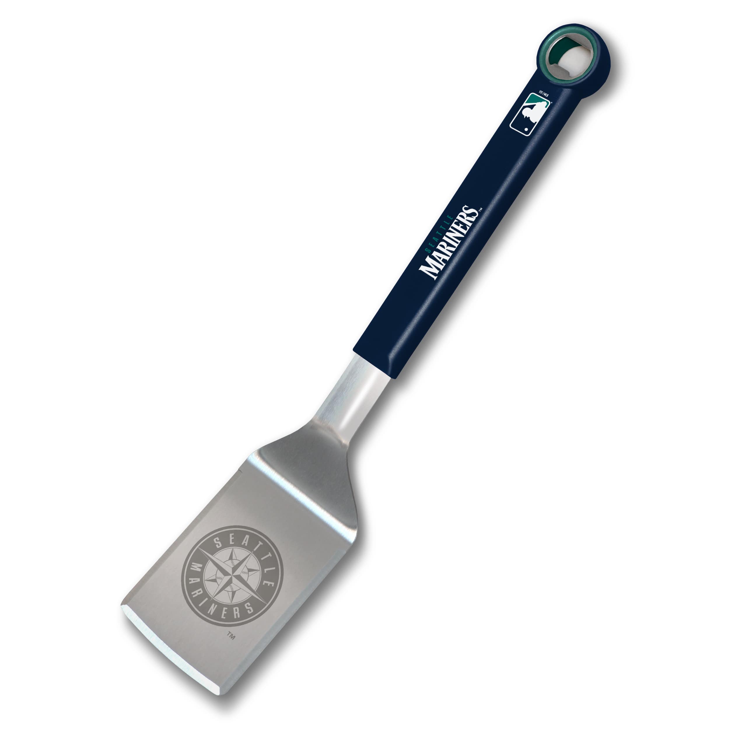 MLB Stainless Steel BBQ Spatula with Bottle Opener