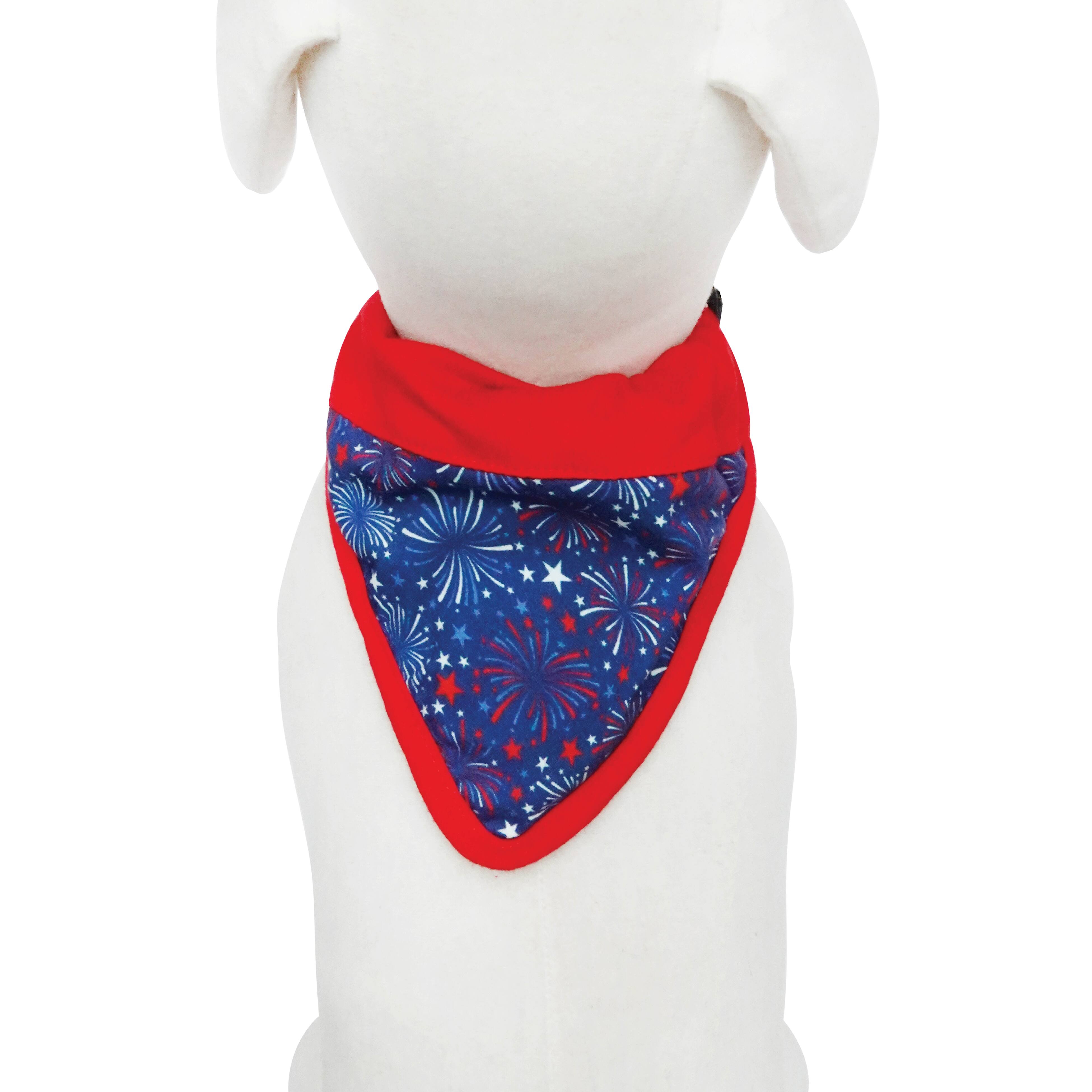 Best Furry Friends Patriotic Bandana Slides S-M