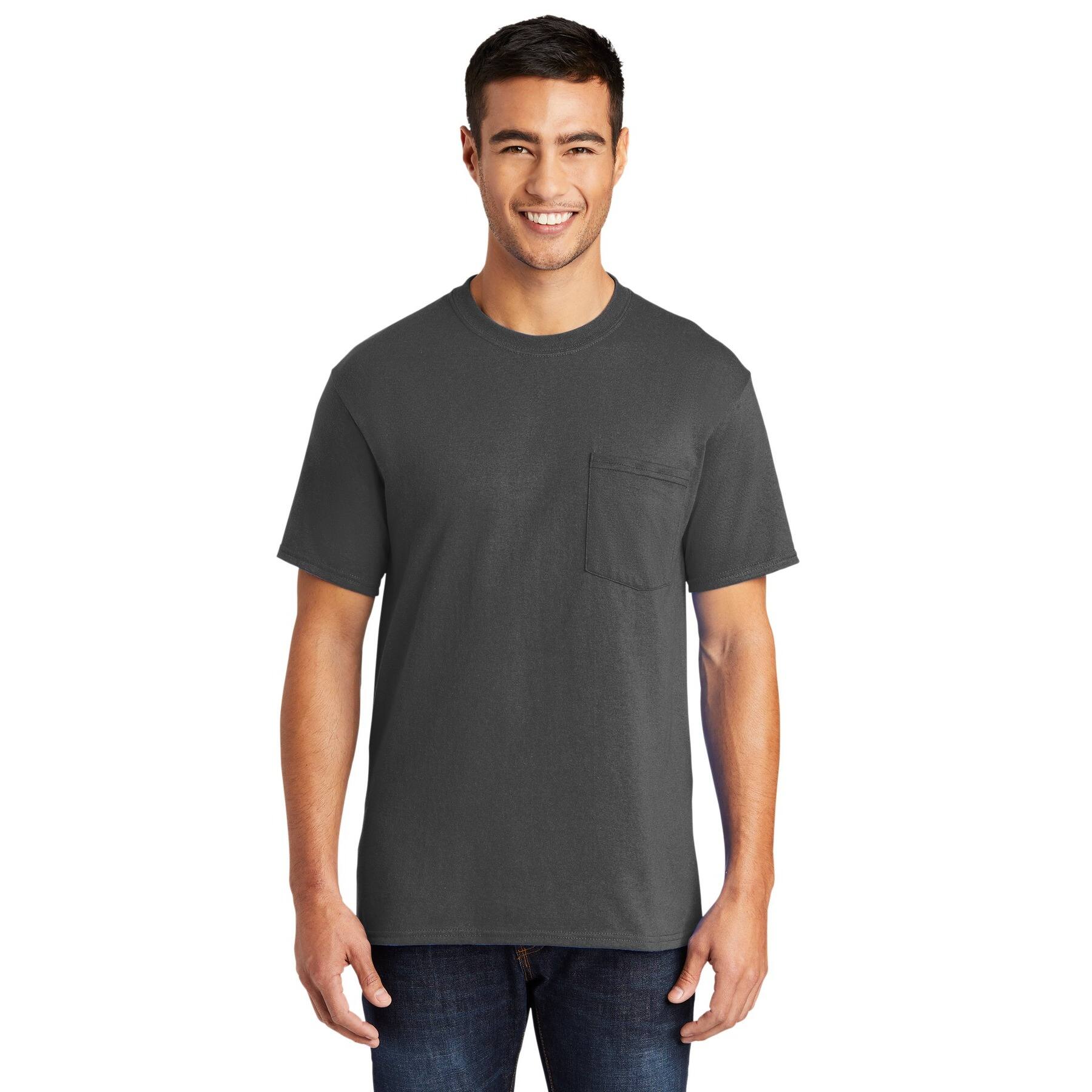 Port &#x26; Company&#xAE; Core Blend Pocket Adult Tall Tee