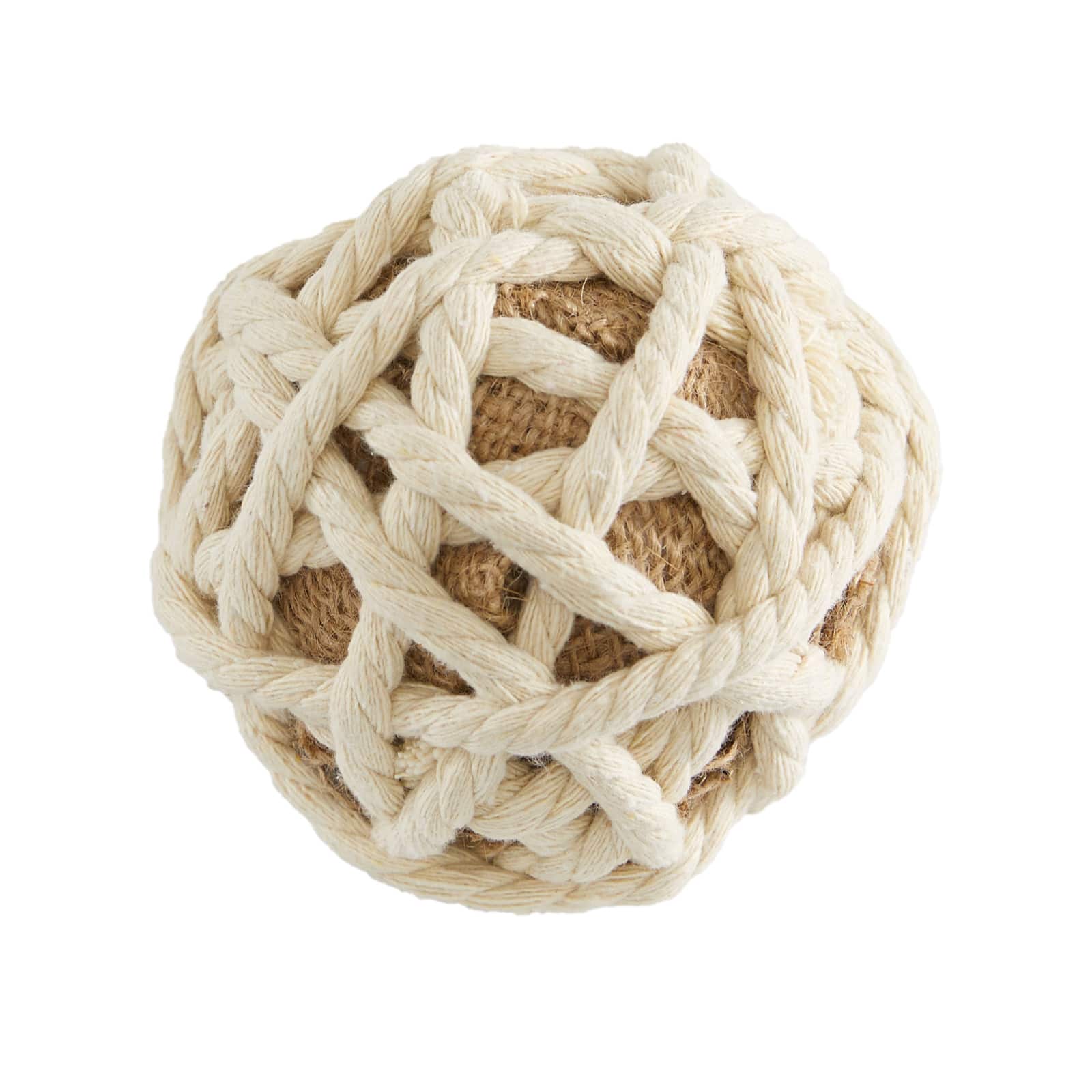 4" Natural Jute Vase Filler Orbs, 6ct.