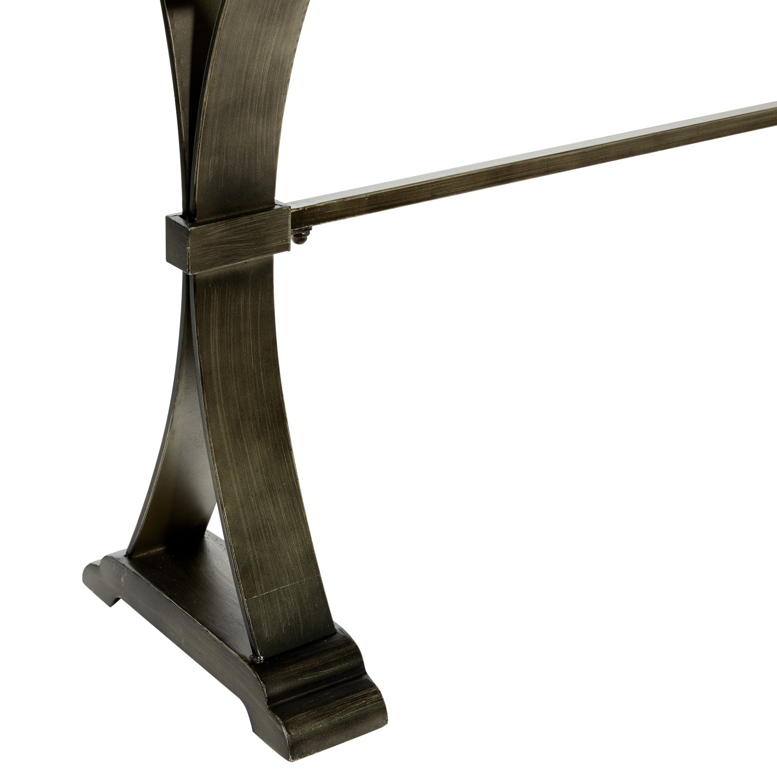 Brown Industrial Wood Console Table, 31&#x22; x 51&#x22;