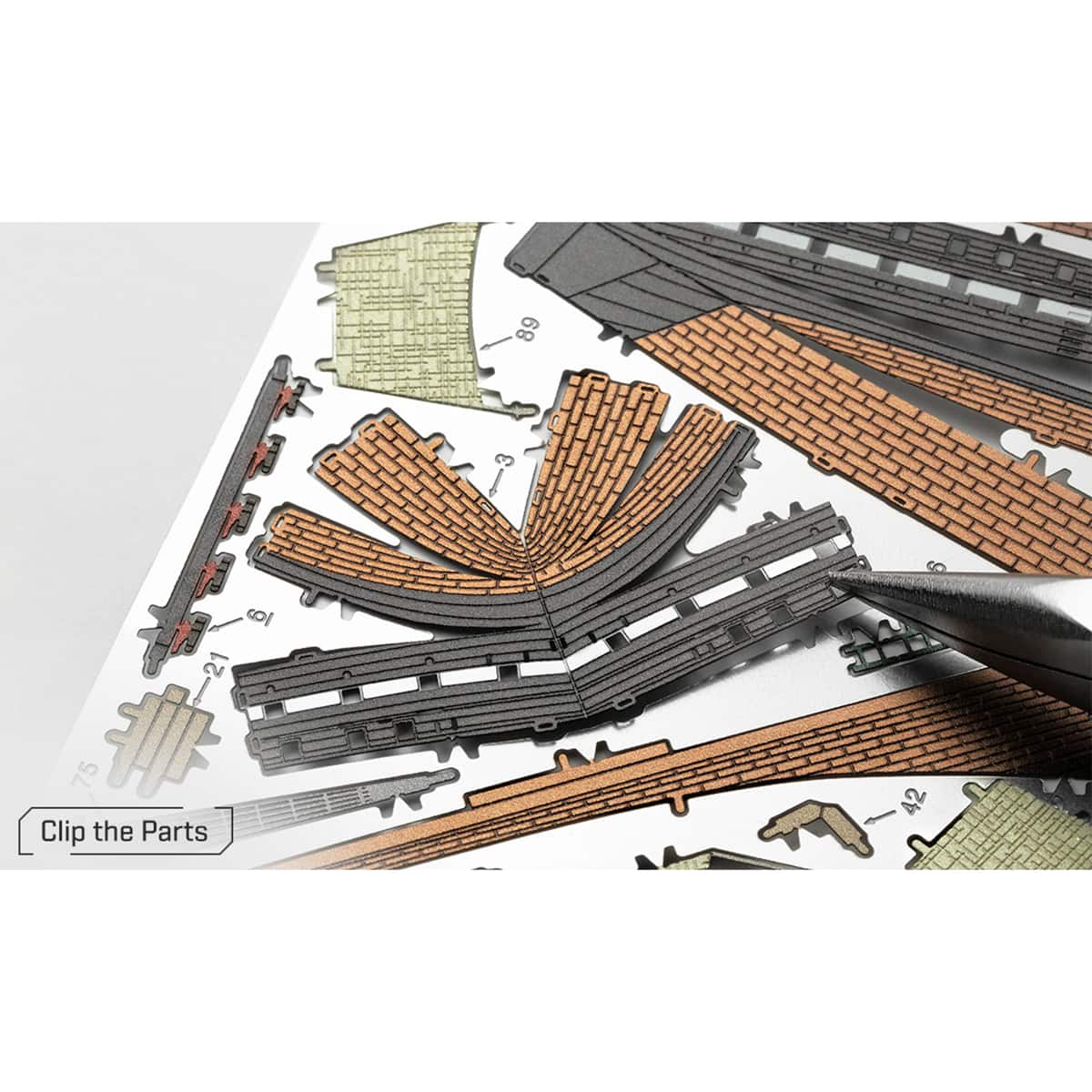 Trousse de modèle réduit de l’USS Constitution en acier série Premium de Metal Earth