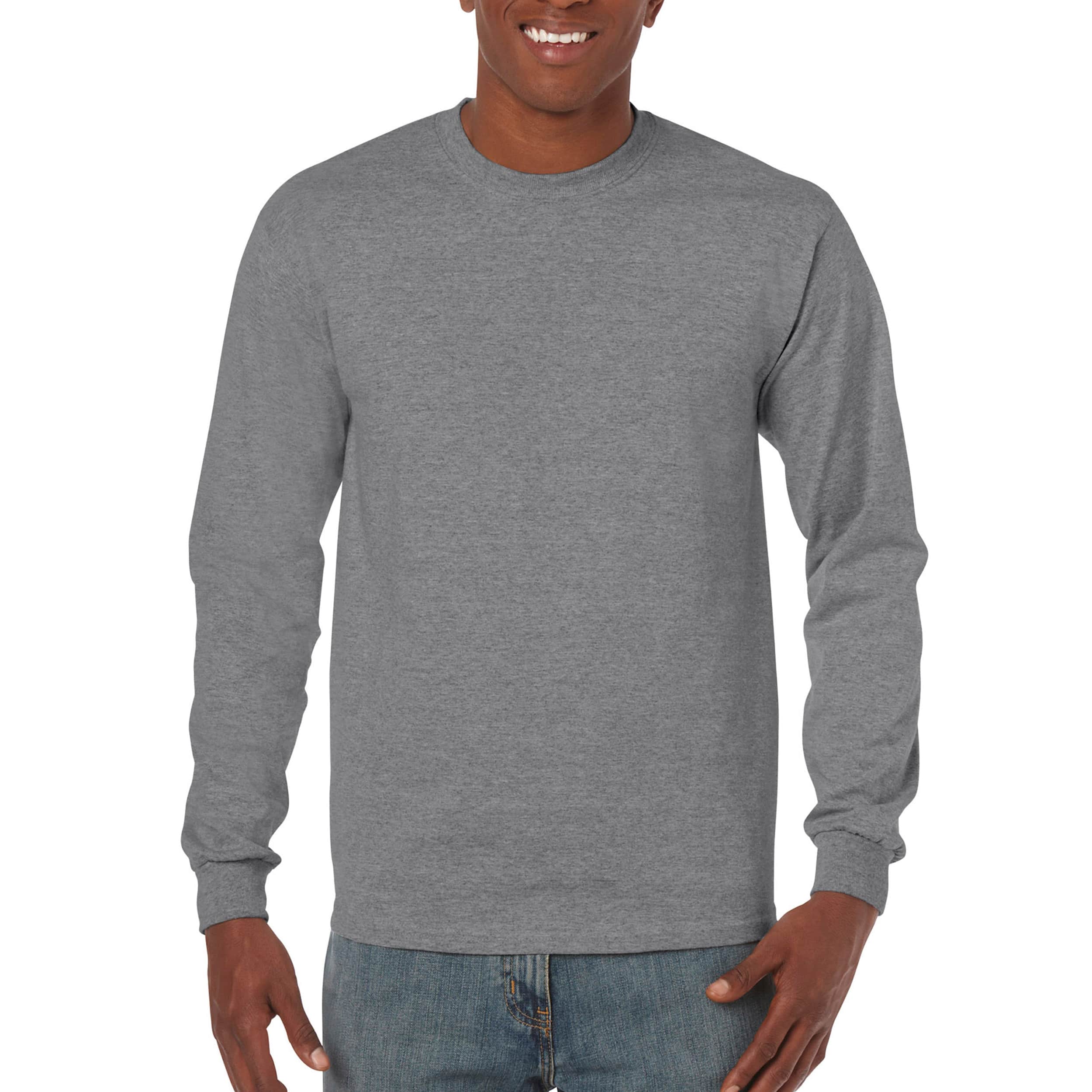 Gildan® Long Sleeve Crew Neck Adult T-Shirt | Adult | Michaels