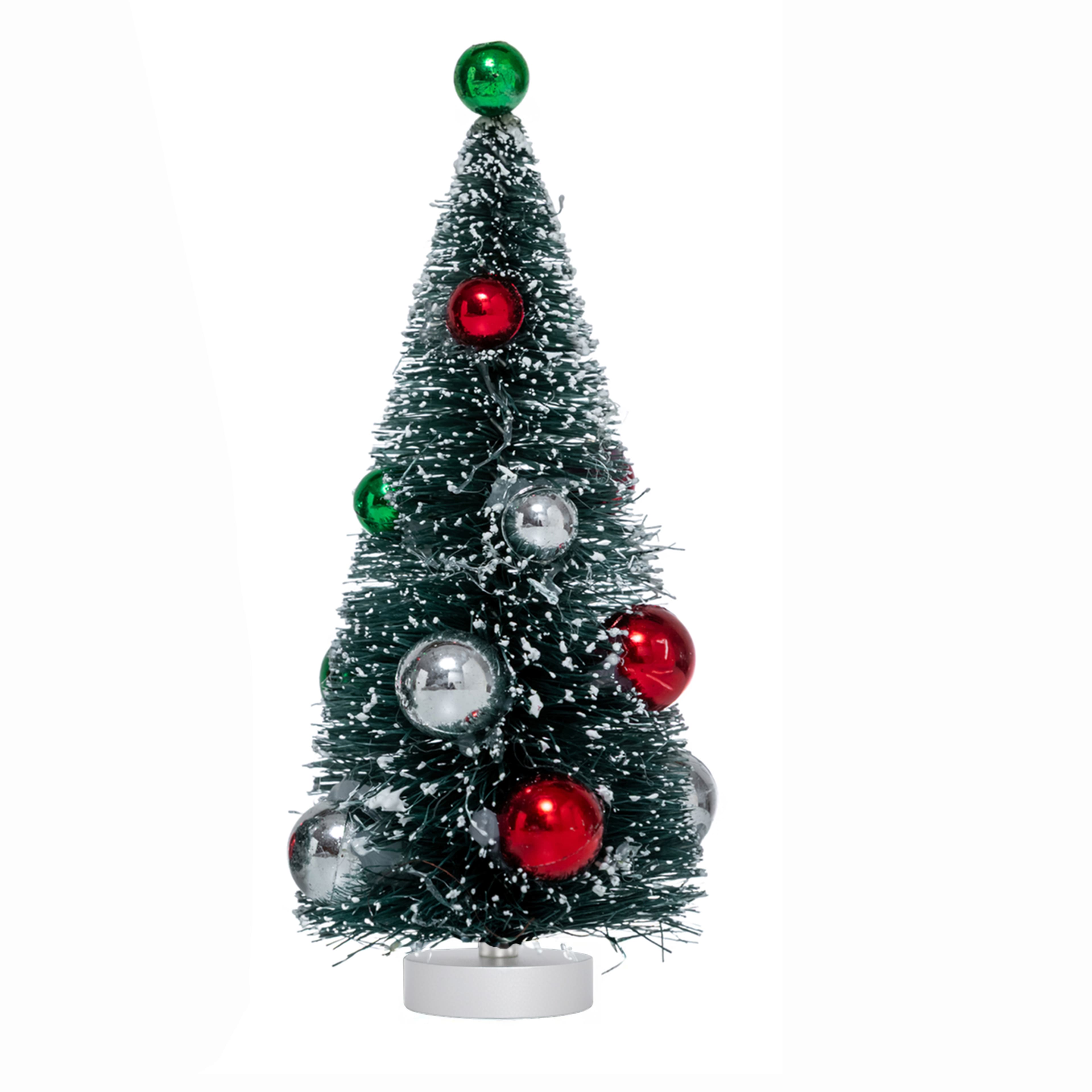 Red, Green &#x26; Silver Ornament Trees, 2ct. by Ashland&#xAE;