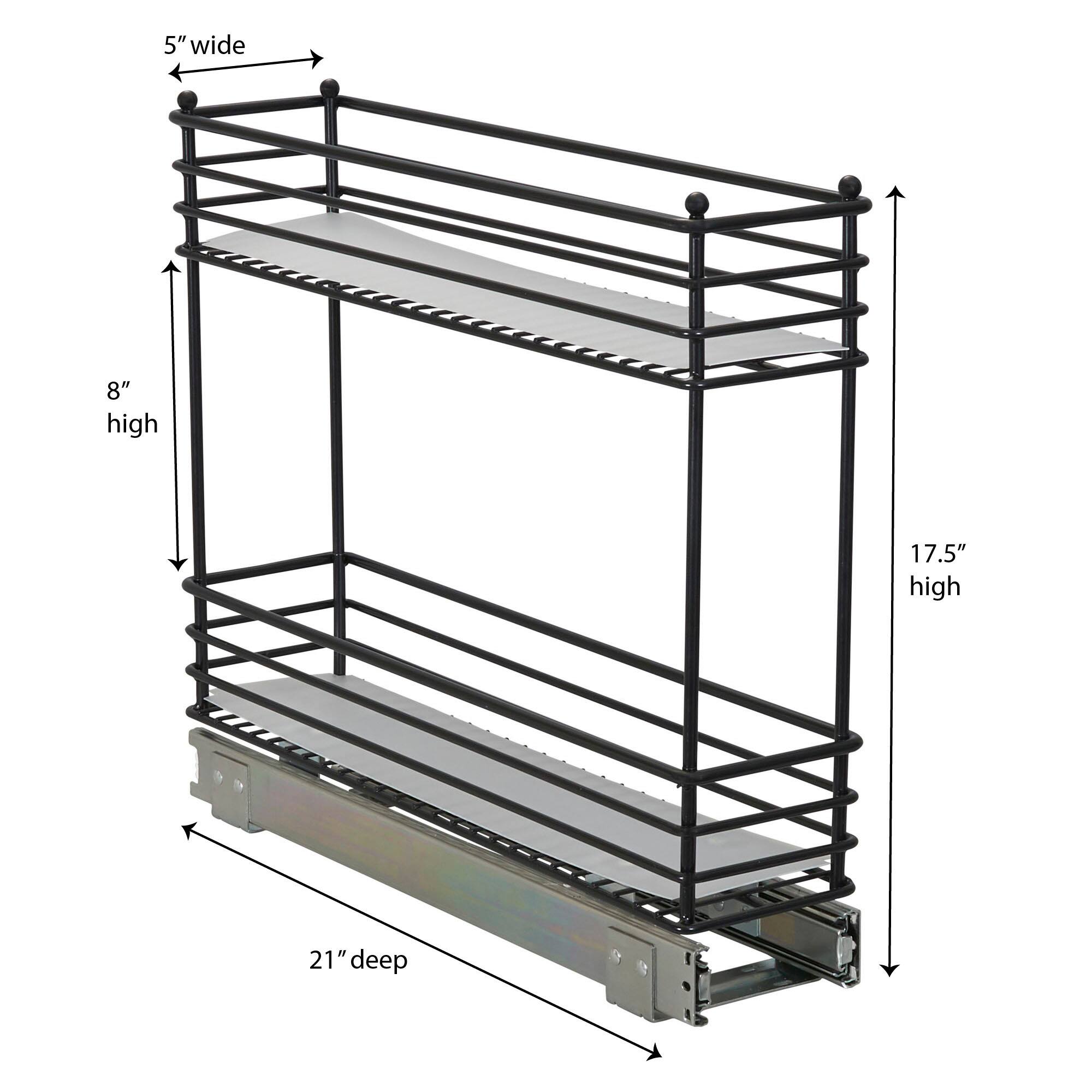Household Essentials Glidez Narrow Cabinet Organizer