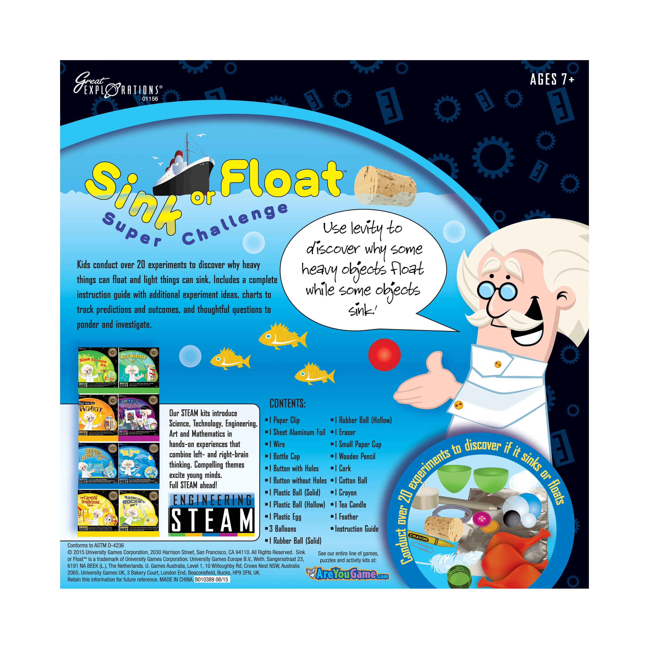 STEAM Learning System - Engineering: Sink or Float Super Challenge