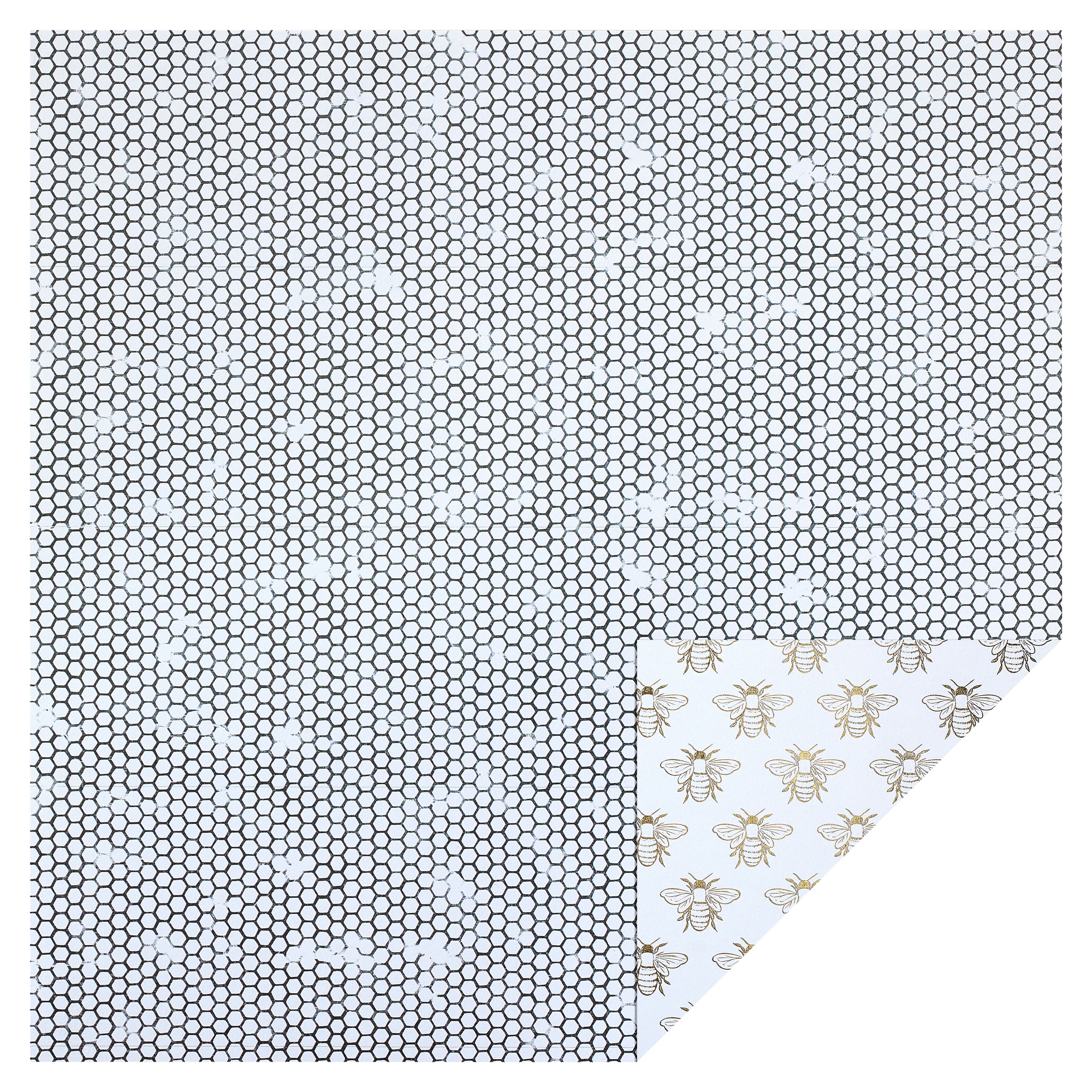 24 Pack: Bumble Bee Paper by Recollections™, 12" x 12"