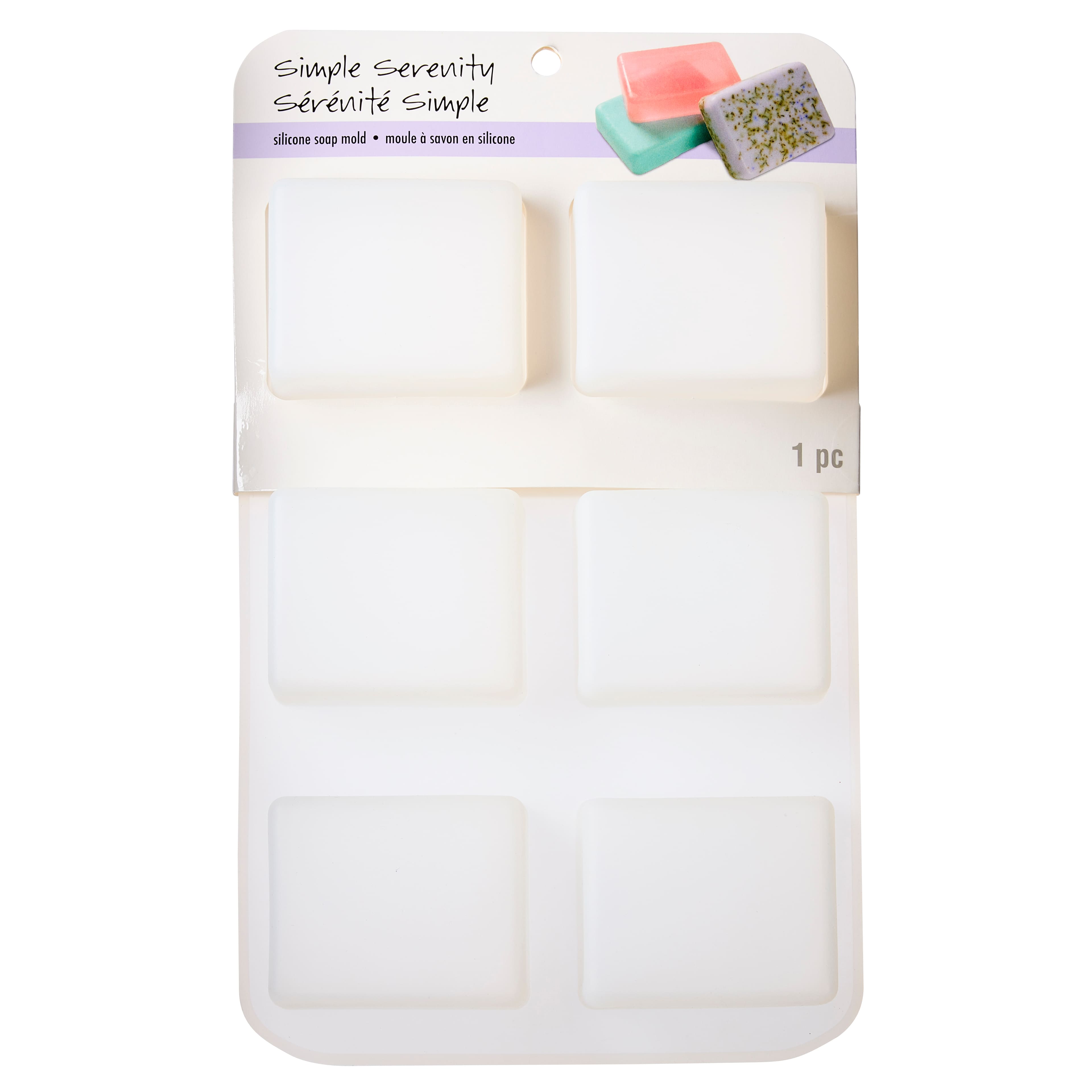 Silicone Rectangle Soap Mold by Make Market&#xAE;