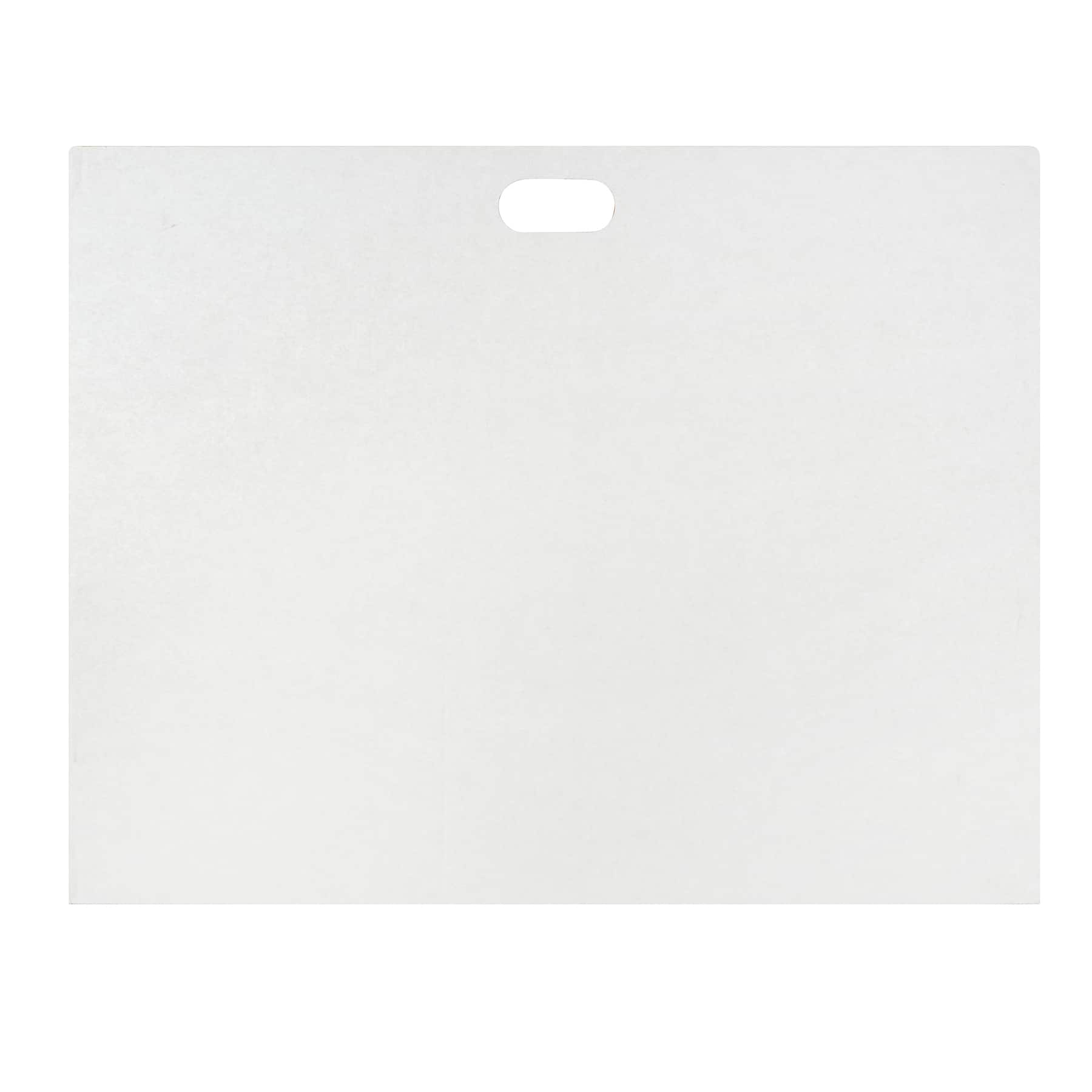 20" x 26" White Cardboard Portfolio by Artist's Loft®