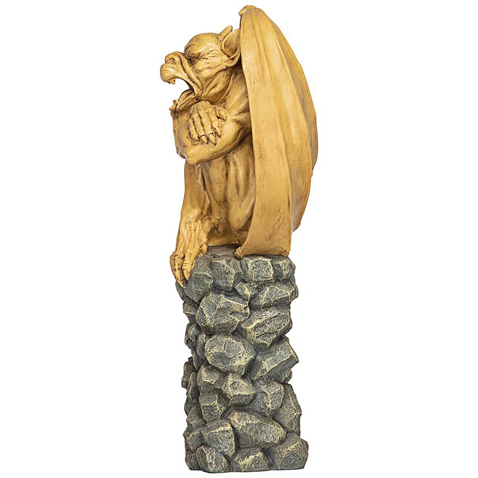 Design Toscano 20.5" Trystan Gargoyle Sentry of the Night Sculpture