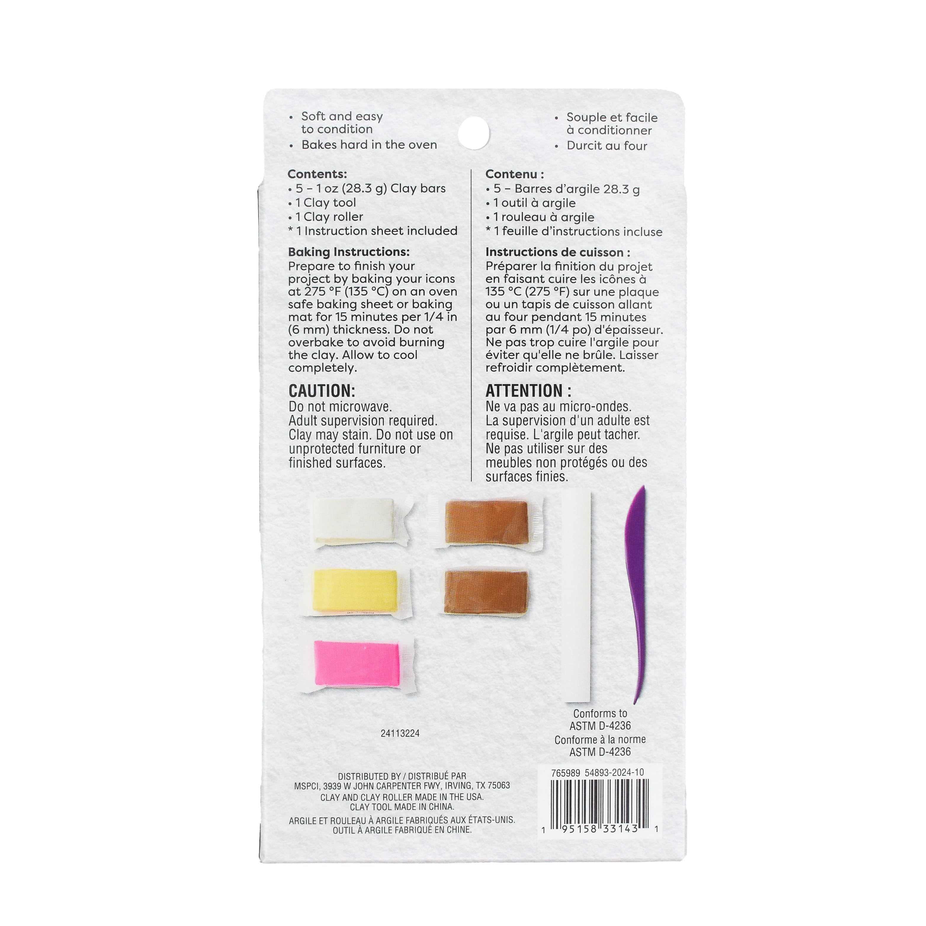 Baked Sweet Treats 3D Clay Sculpting Kit by Artist&#x27;s Loft&#xAE;