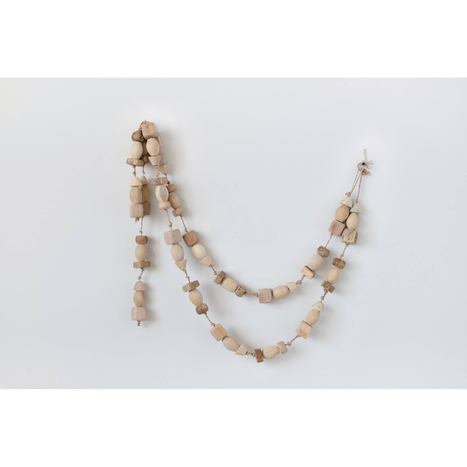 Hello Honey&#xAE; 72&#x22; Mango Wood Bead Garland
